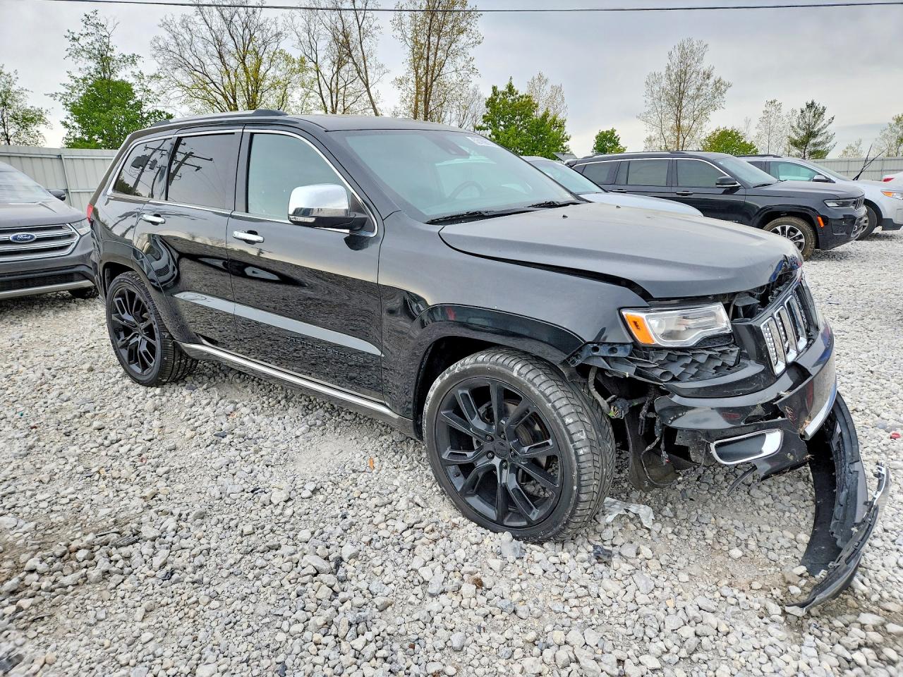 2014 Jeep Grand Cherokee Summit Black vin: 1C4RJEJM2EC426443
