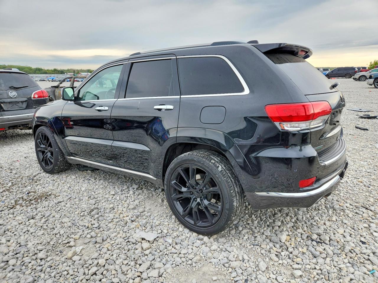 2014 Jeep Grand Cherokee Summit Black vin: 1C4RJEJM2EC426443