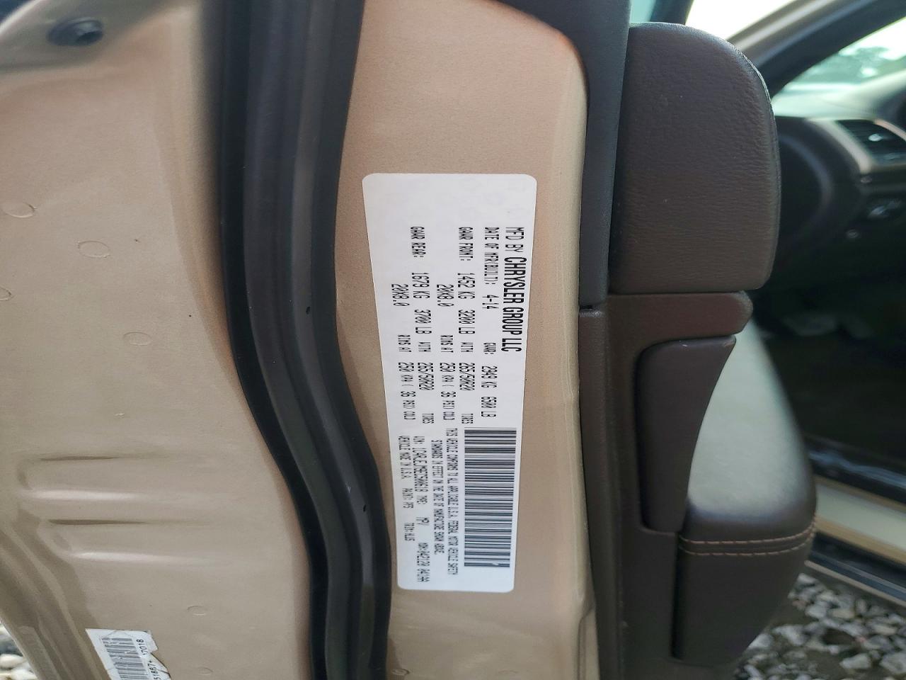 2014 Jeep Grand Cherokee Summit Tan vin: 1C4RJEJM9EC500618
