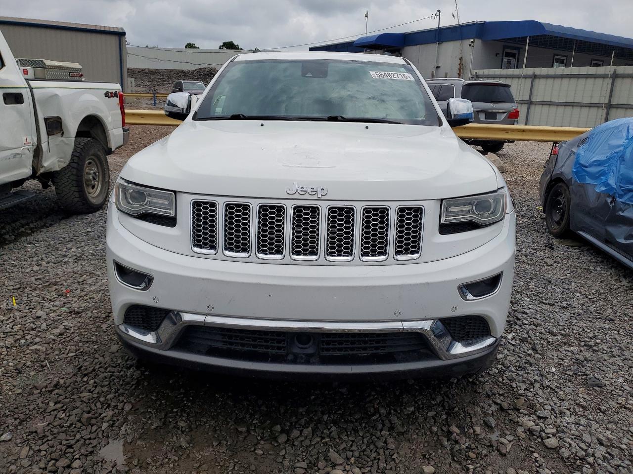 2014 Jeep Grand Cherokee Summit White vin: 1C4RJEJT5EC221349