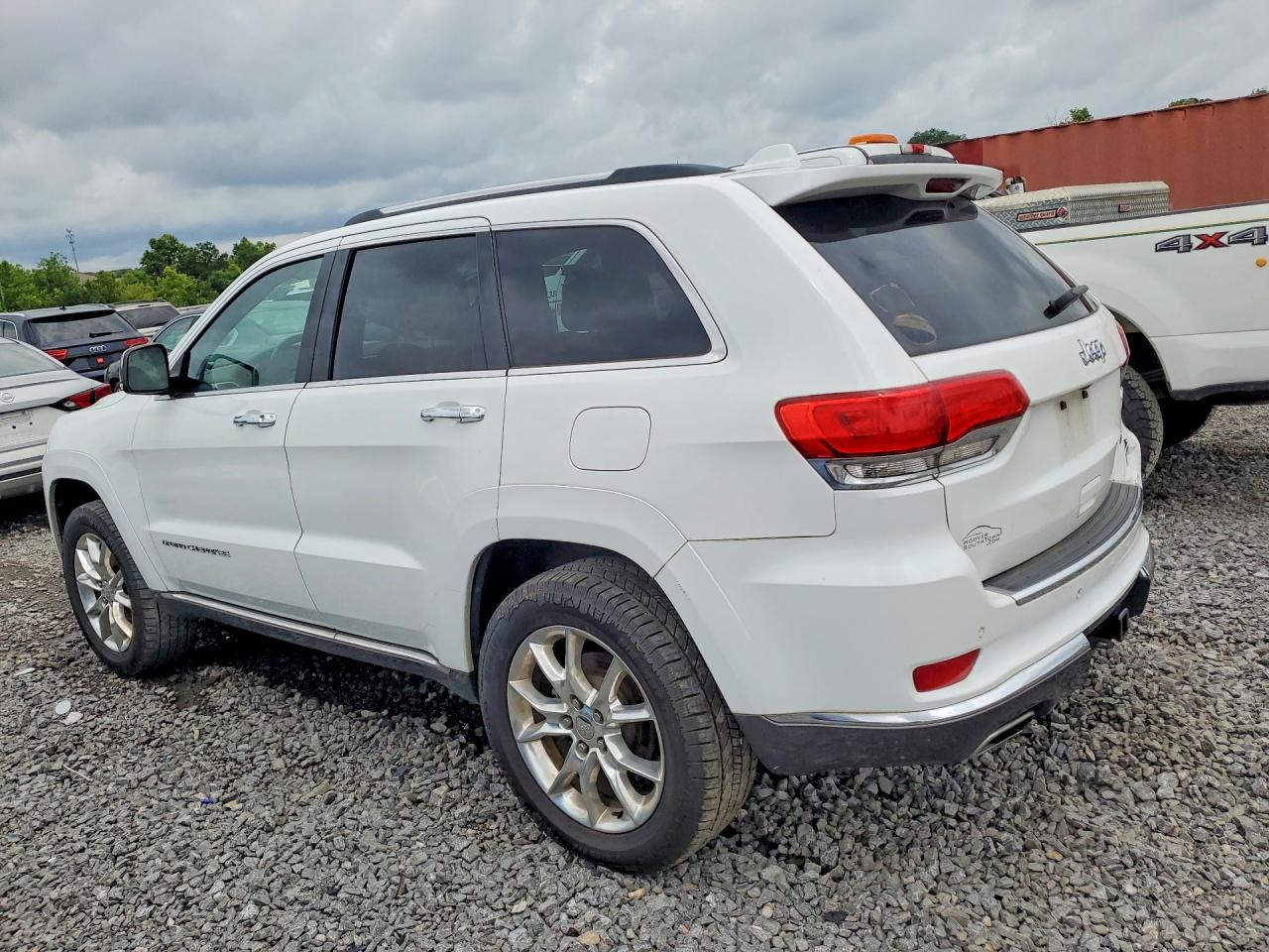 2014 Jeep Grand Cherokee Summit White vin: 1C4RJEJT5EC221349