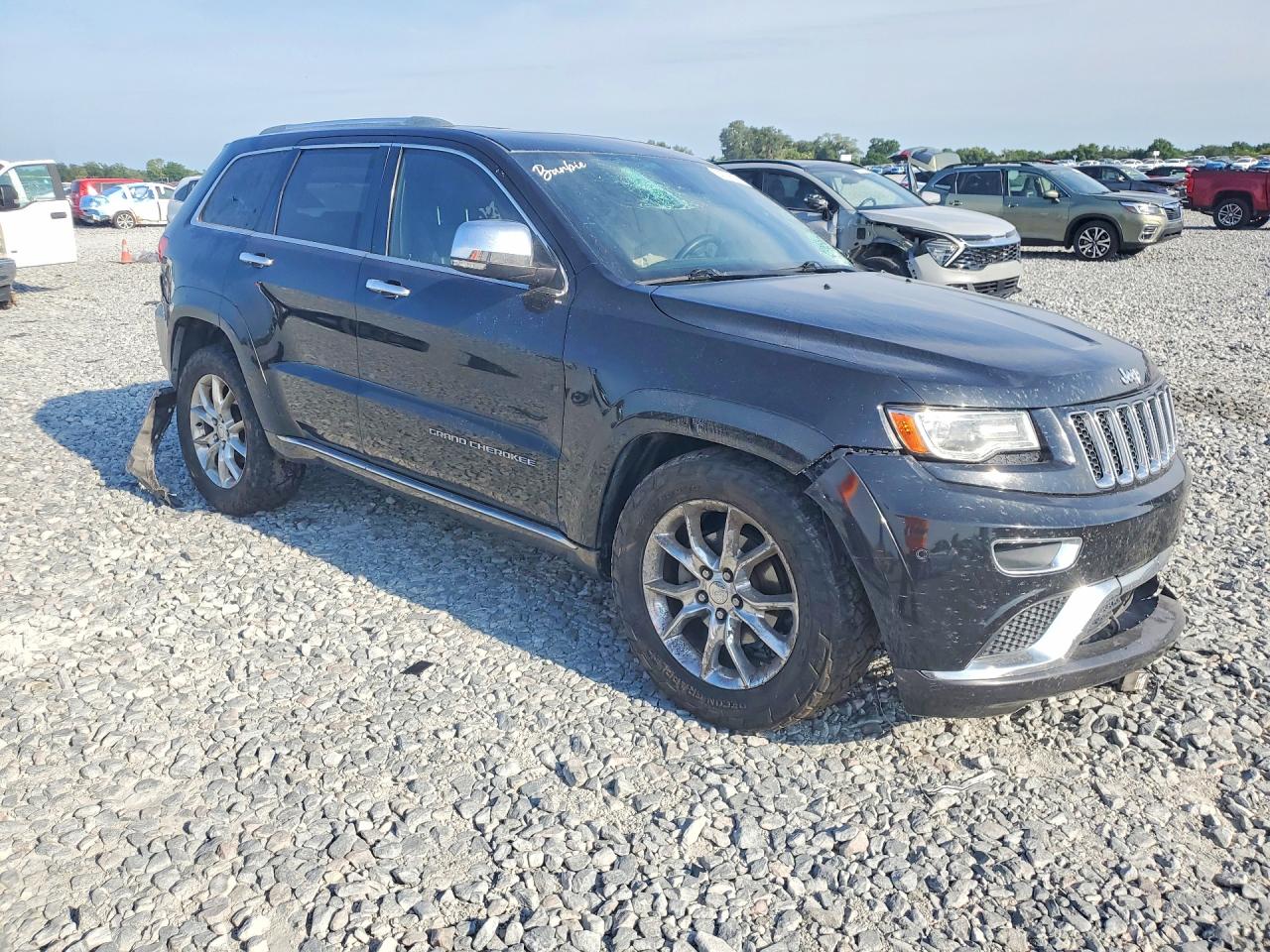 2014 Jeep Grand Cherokee Summit Черный vin: 1C4RJEJT7EC438014