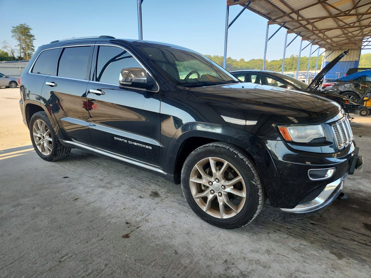 2014 Jeep Grand Cherokee Summit Black vin: 1C4RJEJTXEC227633