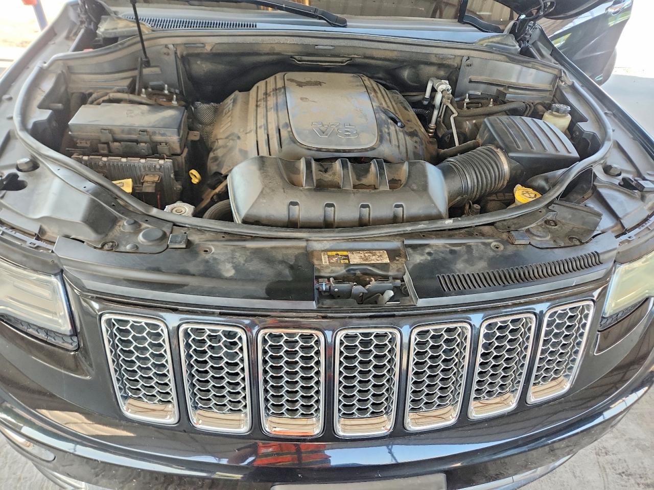 2014 Jeep Grand Cherokee Summit Black vin: 1C4RJEJTXEC227633