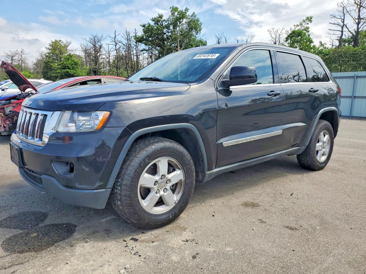 2012 Jeep Grand Cherokee Laredo Black vin: 1C4RJFAG0CC166010