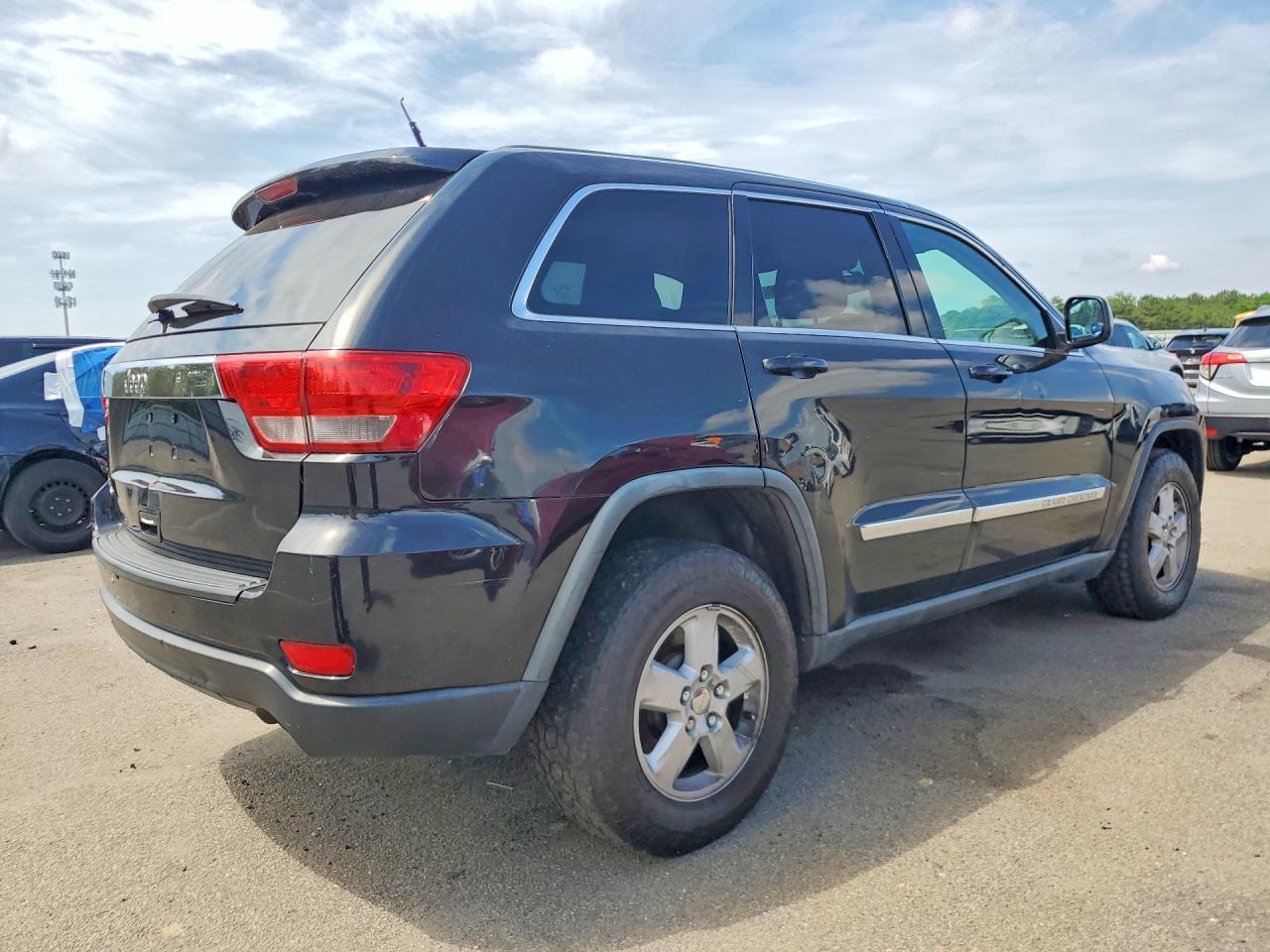 2012 Jeep Grand Cherokee Laredo Black vin: 1C4RJFAG0CC166010