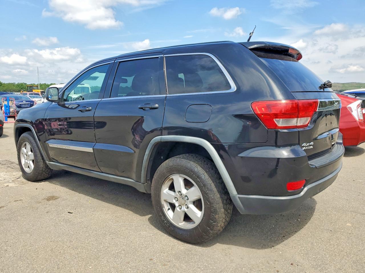 2012 Jeep Grand Cherokee Laredo Black vin: 1C4RJFAG0CC166010