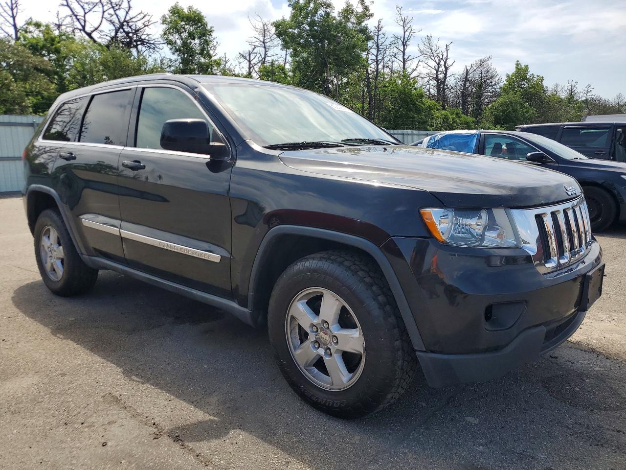 2012 Jeep Grand Cherokee Laredo Black vin: 1C4RJFAG0CC166010
