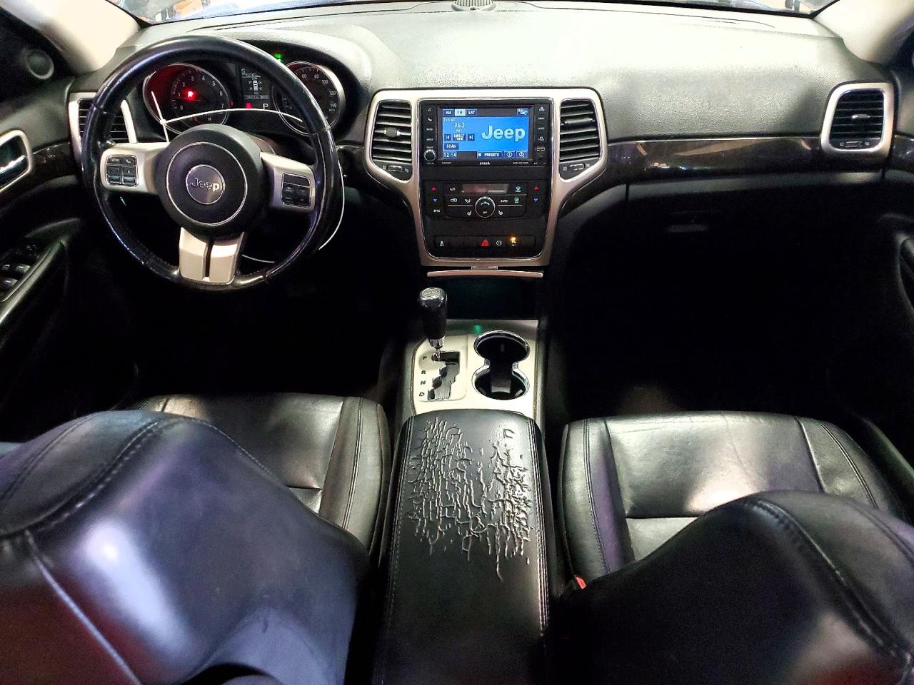 2012 Jeep Grand Cherokee Laredo Черный vin: 1C4RJFAG0CC232037