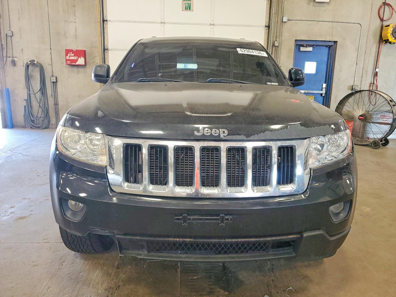 2012 Jeep Grand Cherokee Laredo Черный vin: 1C4RJFAG0CC232037