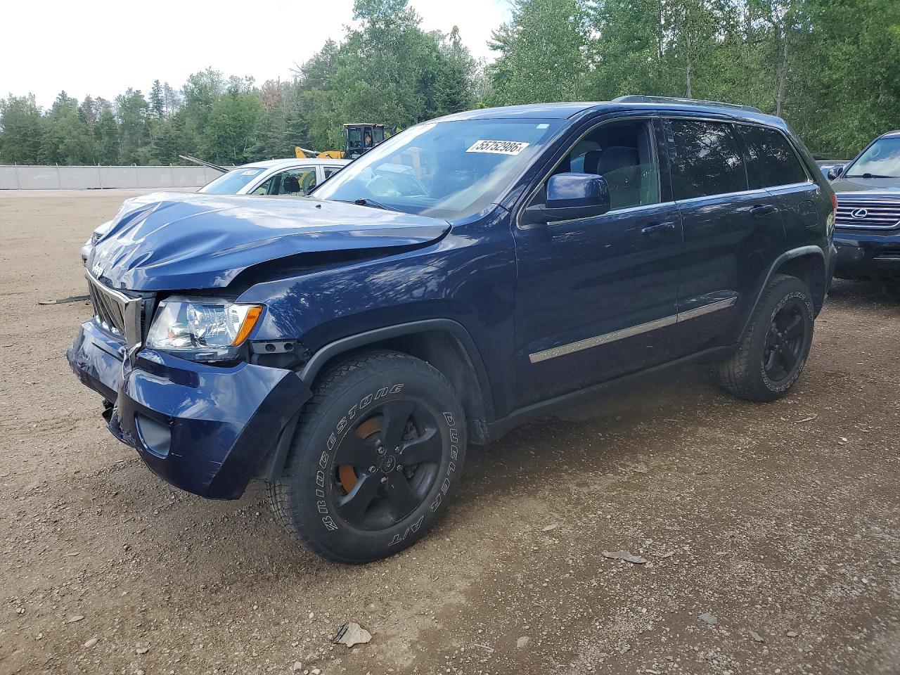 2012 Jeep Grand Cherokee Laredo Blue vin: 1C4RJFAG0CC241630