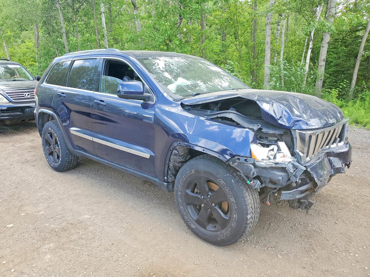 2012 Jeep Grand Cherokee Laredo Blue vin: 1C4RJFAG0CC241630
