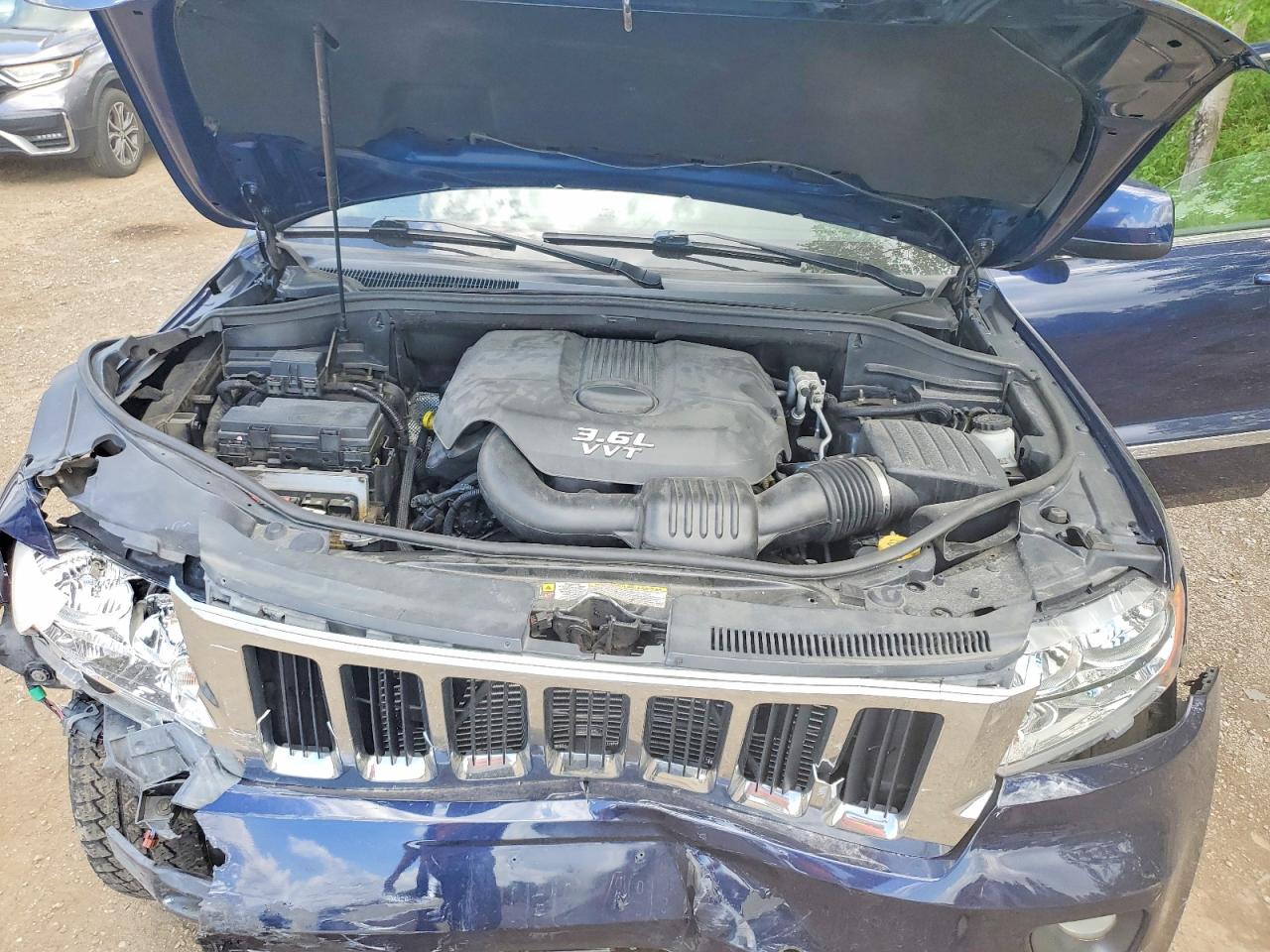 2012 Jeep Grand Cherokee Laredo Blue vin: 1C4RJFAG0CC241630