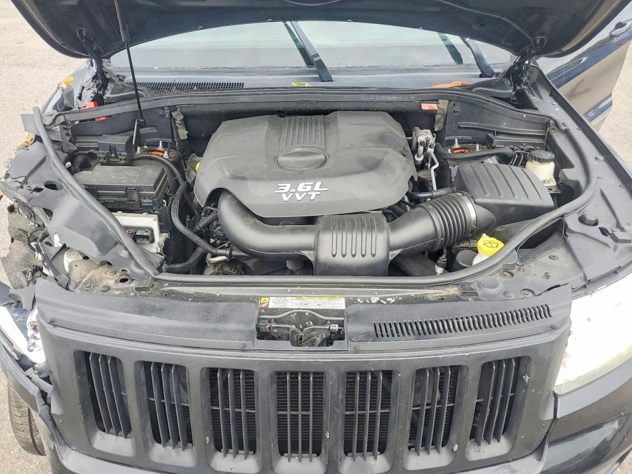 2012 Jeep Grand Cherokee Laredo Черный vin: 1C4RJFAG0CC245354