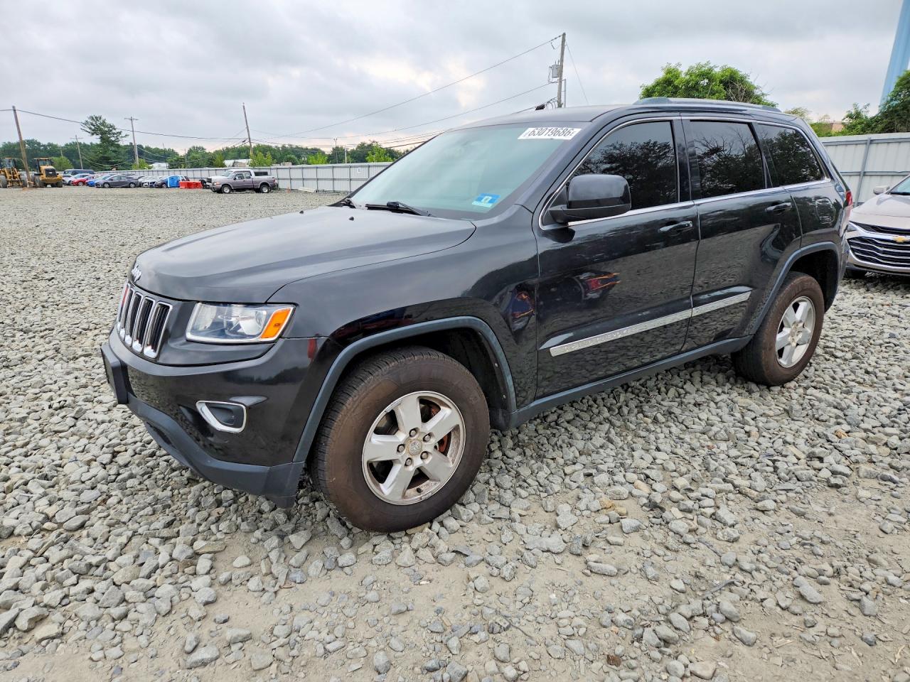 2012 Jeep Grand Cherokee Laredo Black vin: 1C4RJFAG0CC270058