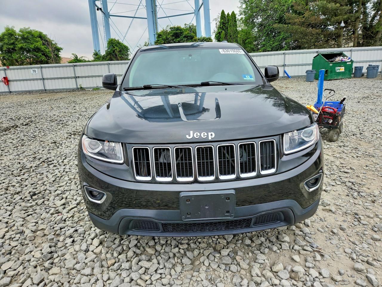 2012 Jeep Grand Cherokee Laredo Black vin: 1C4RJFAG0CC270058