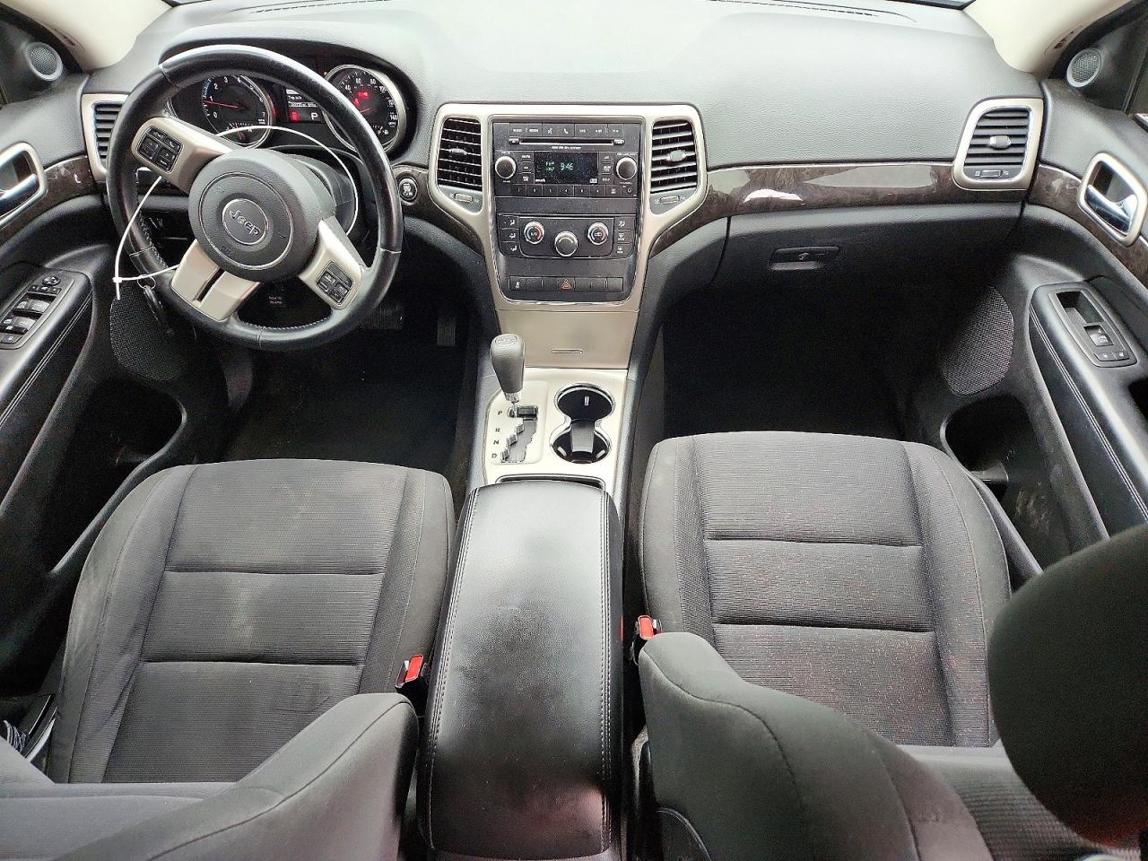 2012 Jeep Grand Cherokee Laredo Black vin: 1C4RJFAG0CC270058