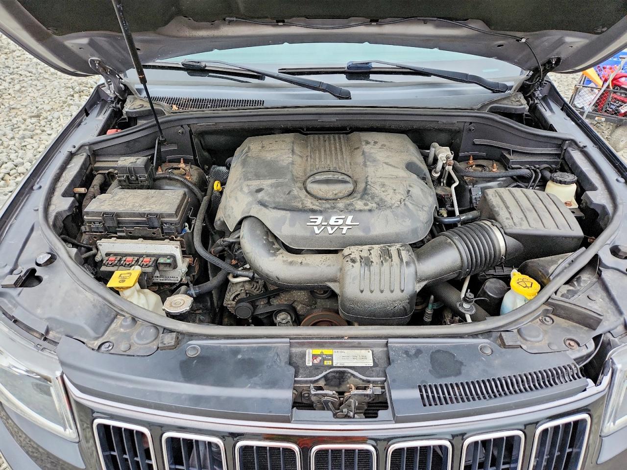 2012 Jeep Grand Cherokee Laredo Black vin: 1C4RJFAG0CC270058