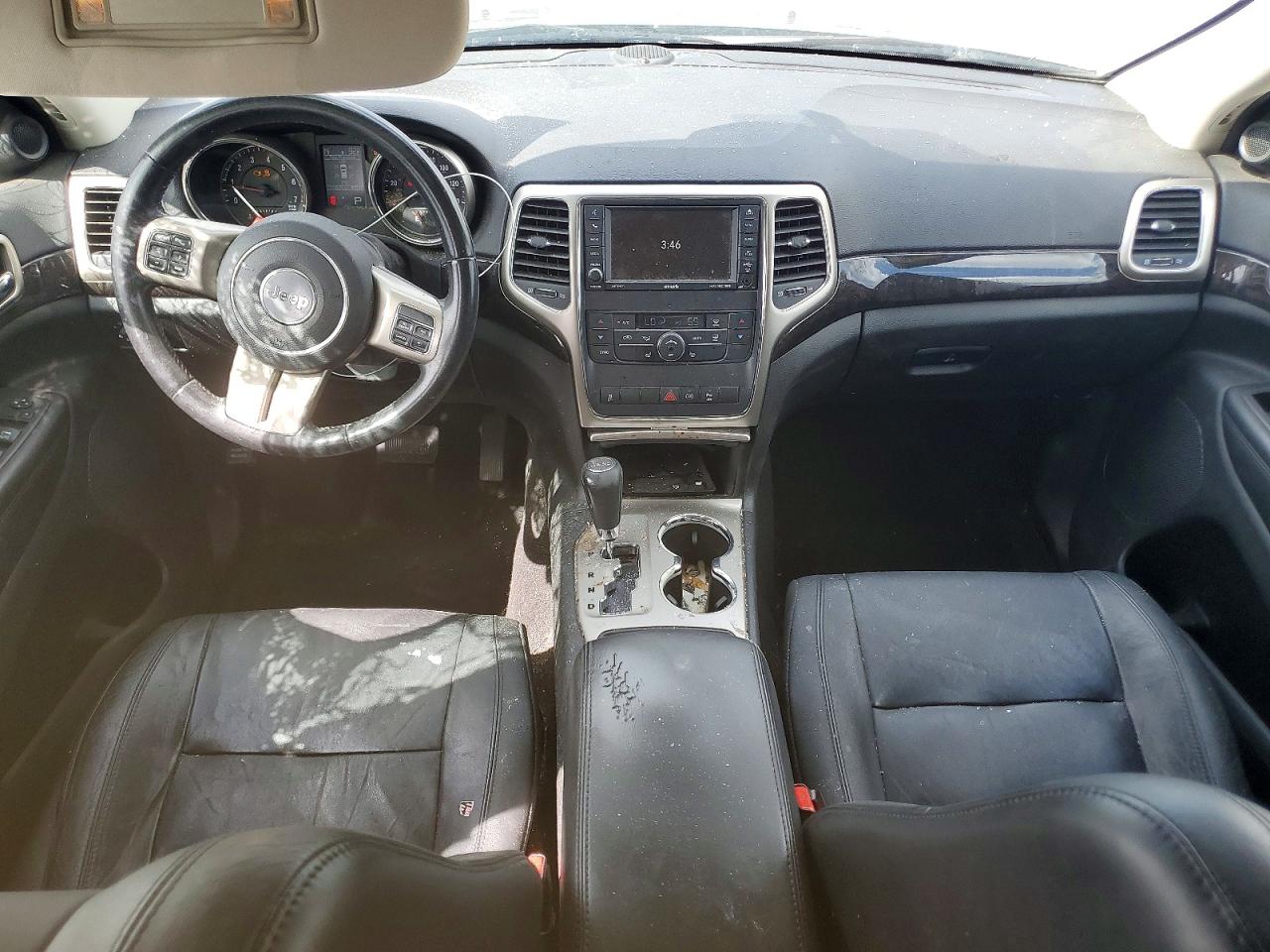 2012 Jeep Grand Cherokee Laredo Gray vin: 1C4RJFAG0CC316164