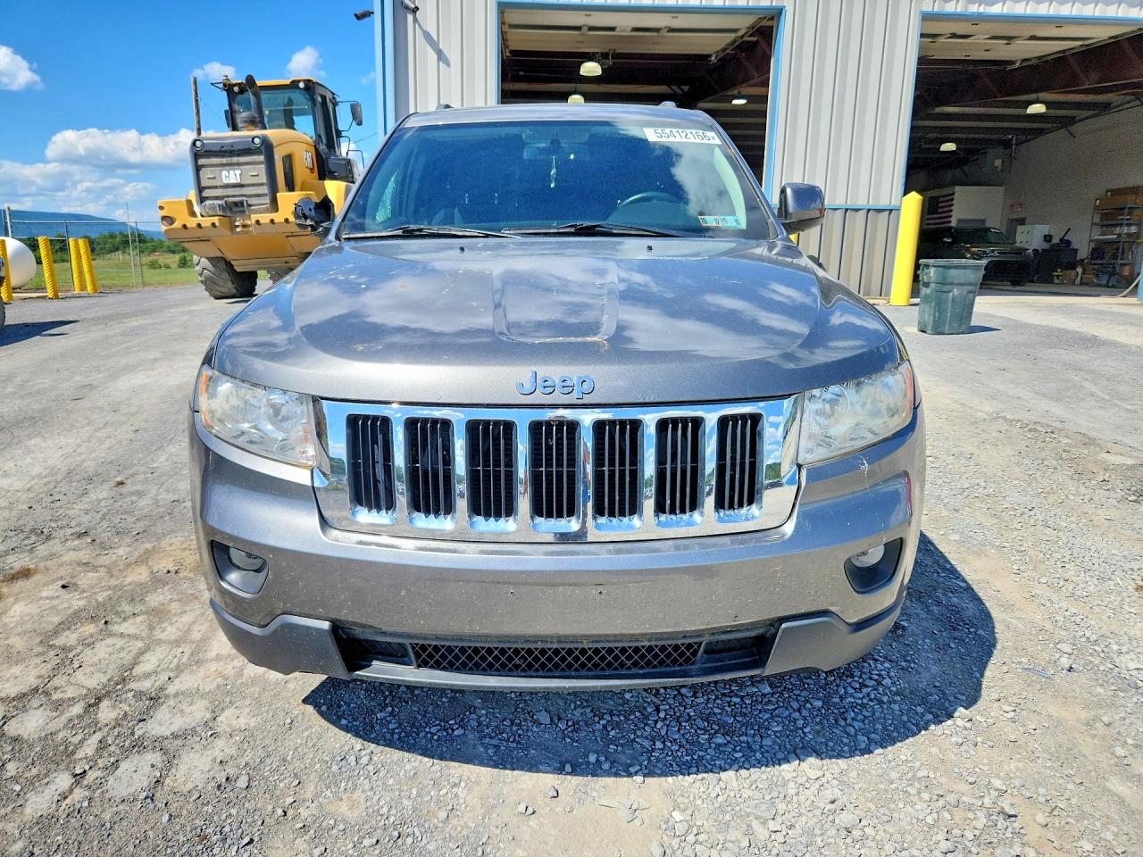 2012 Jeep Grand Cherokee Laredo Gray vin: 1C4RJFAG0CC347091