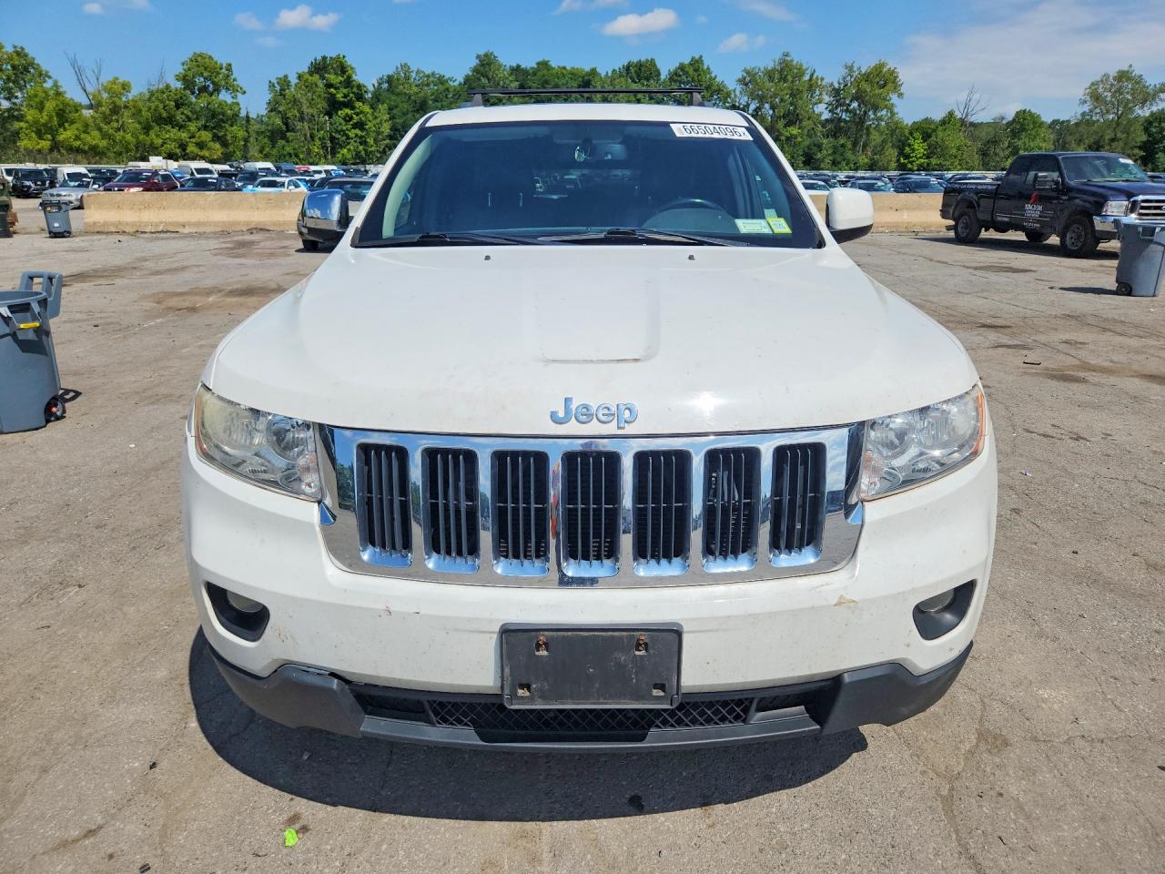 2013 Jeep Grand Cherokee Laredo White vin: 1C4RJFAG0DC537653