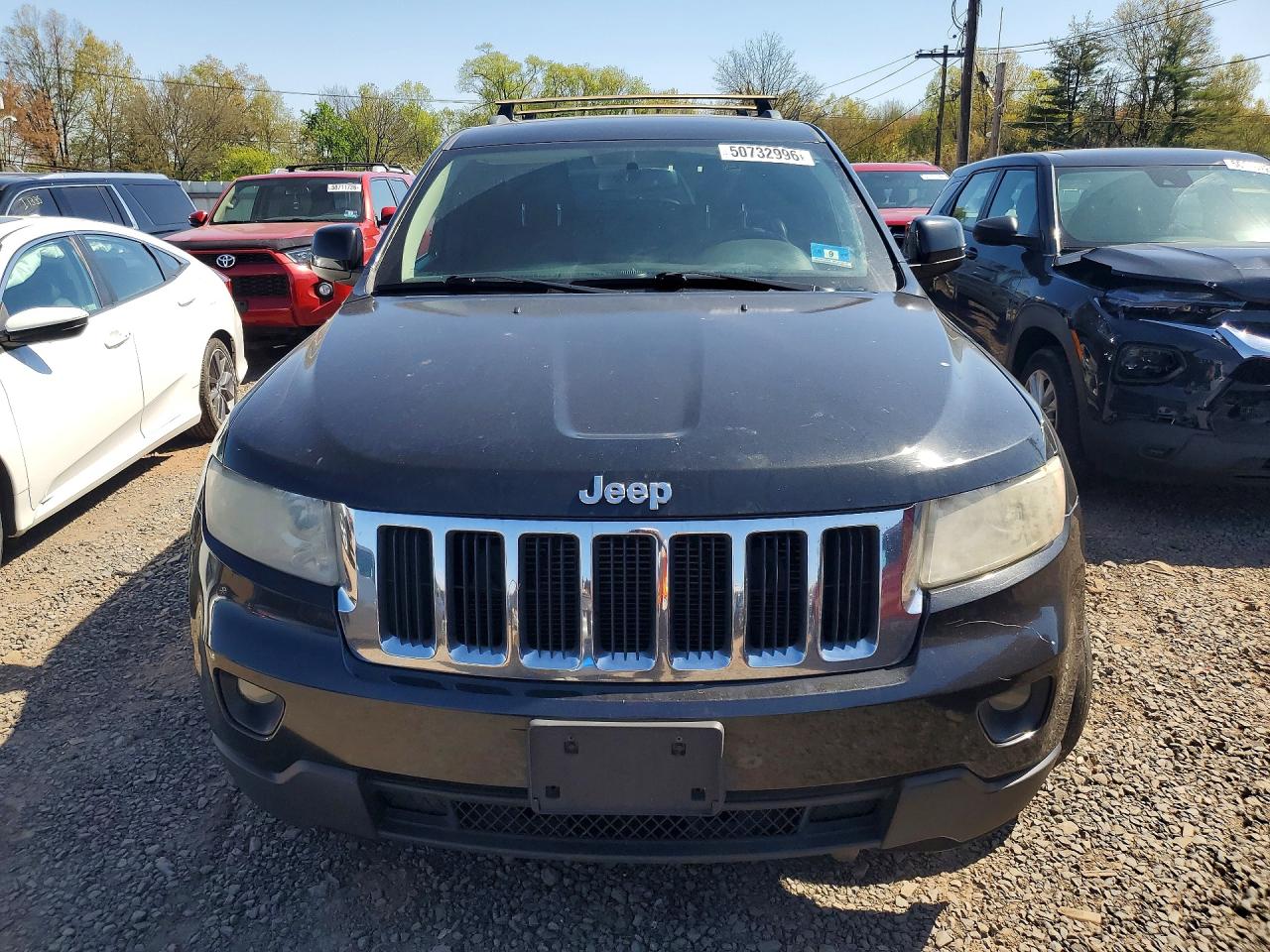 2013 Jeep Grand Cherokee Laredo Черный vin: 1C4RJFAG0DC544621