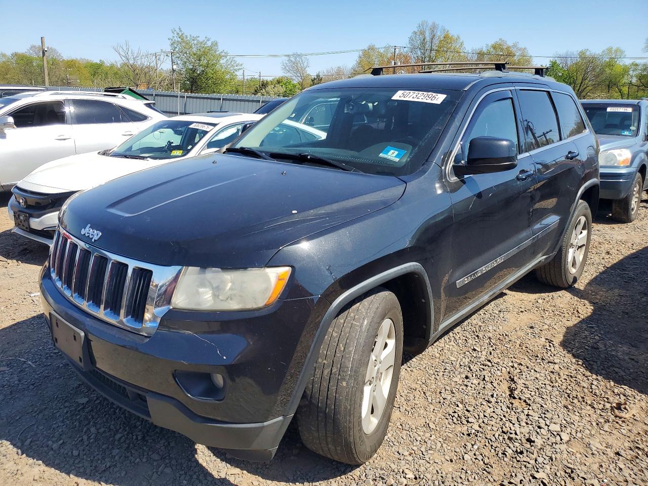 2013 Jeep Grand Cherokee Laredo Черный vin: 1C4RJFAG0DC544621
