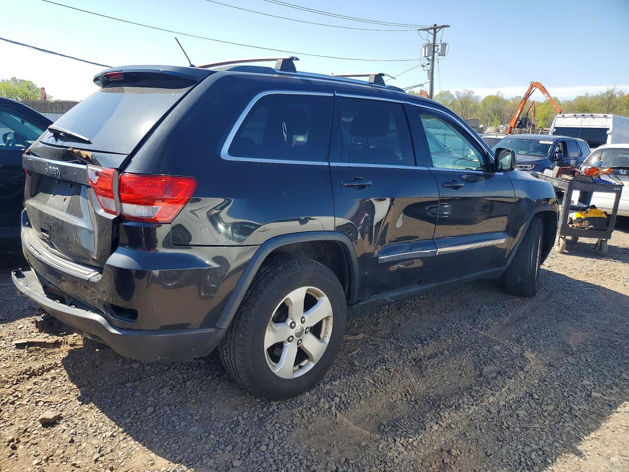 2013 Jeep Grand Cherokee Laredo Черный vin: 1C4RJFAG0DC544621
