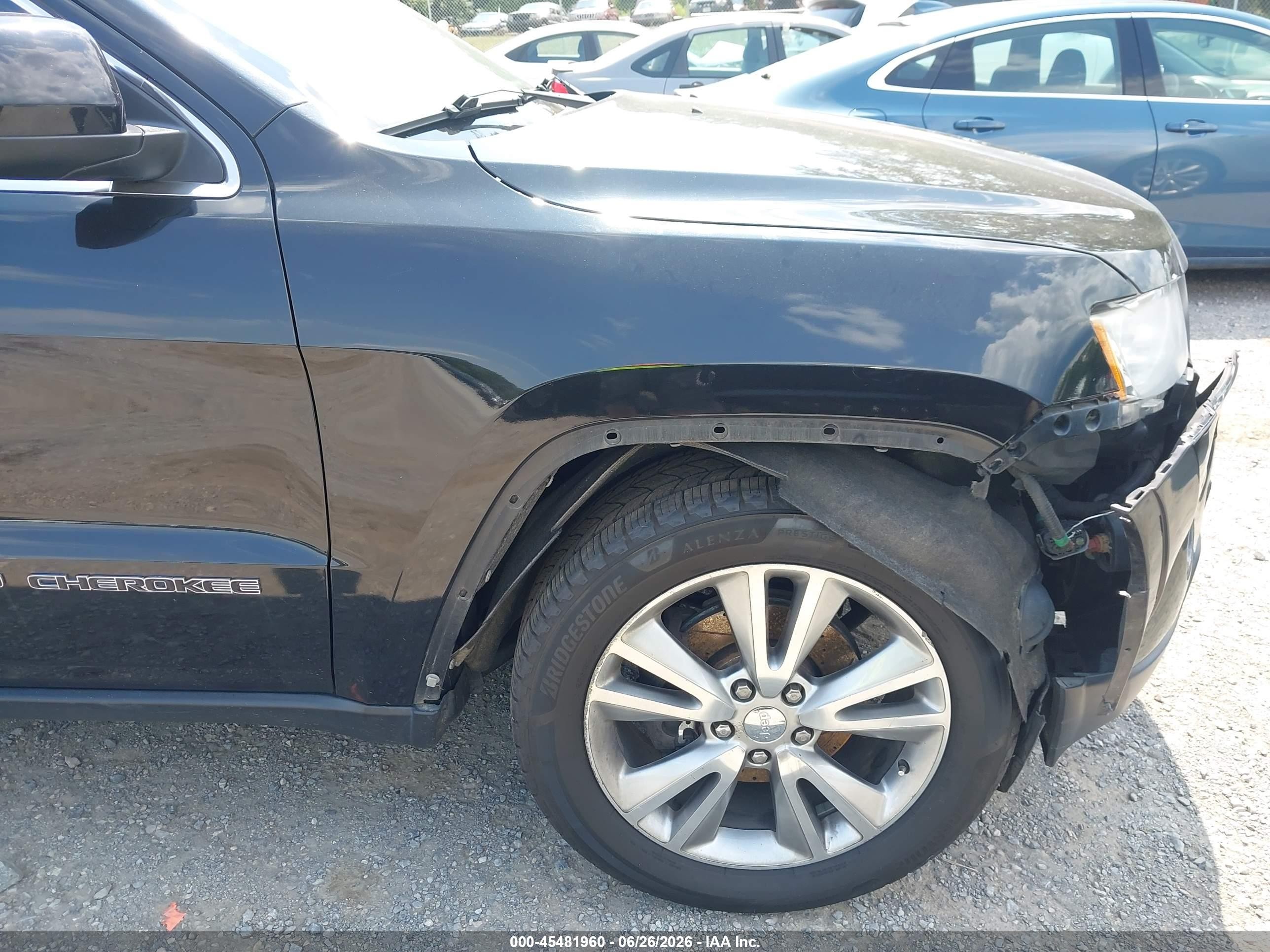 2013 Jeep Grand Cherokee Laredo Черный vin: 1C4RJFAG0DC560947