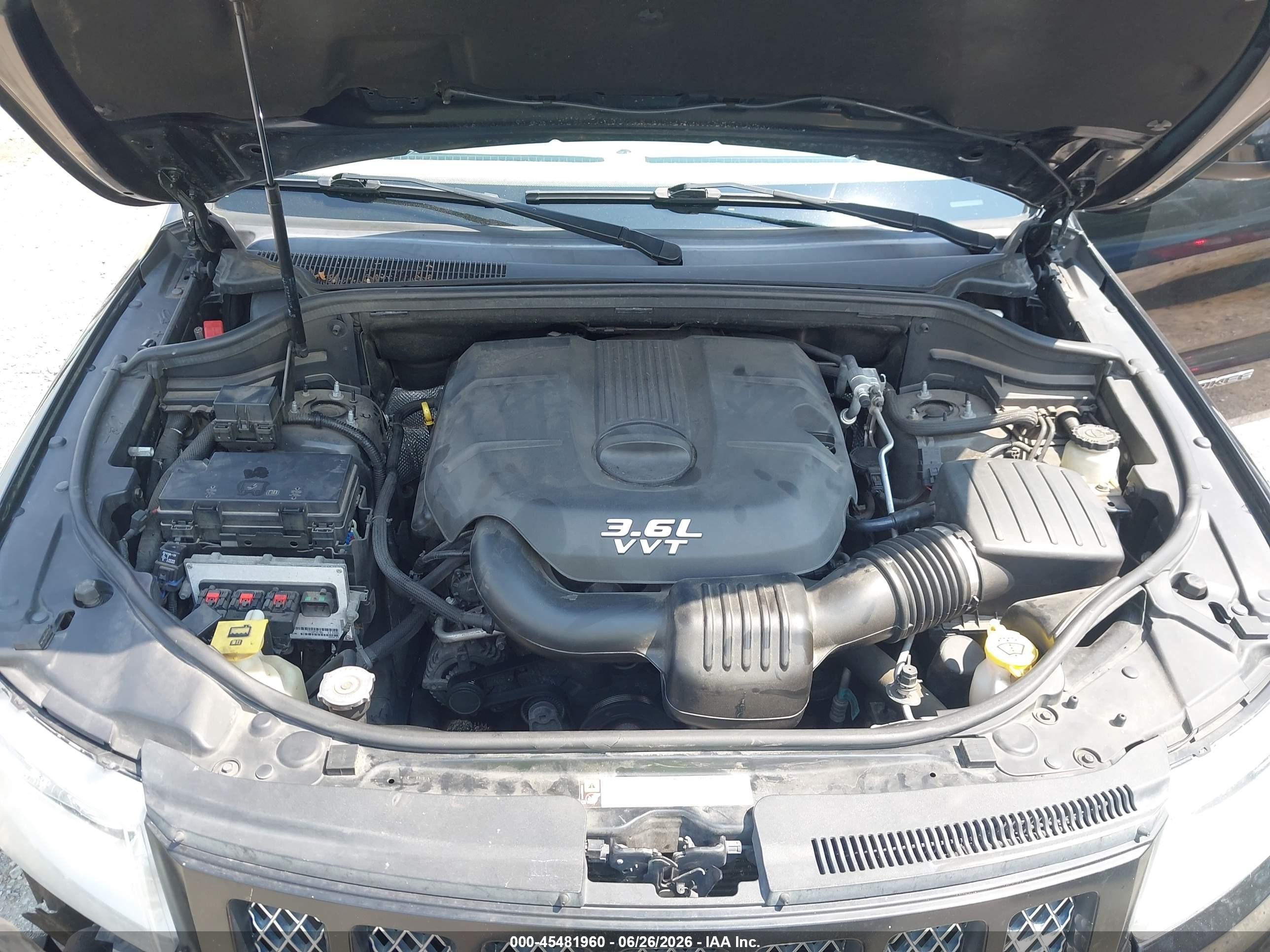 2013 Jeep Grand Cherokee Laredo Черный vin: 1C4RJFAG0DC560947