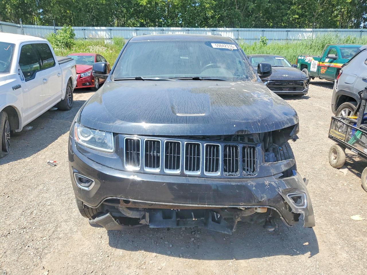 2014 Jeep Grand Cherokee Laredo Black vin: 1C4RJFAG0EC164034