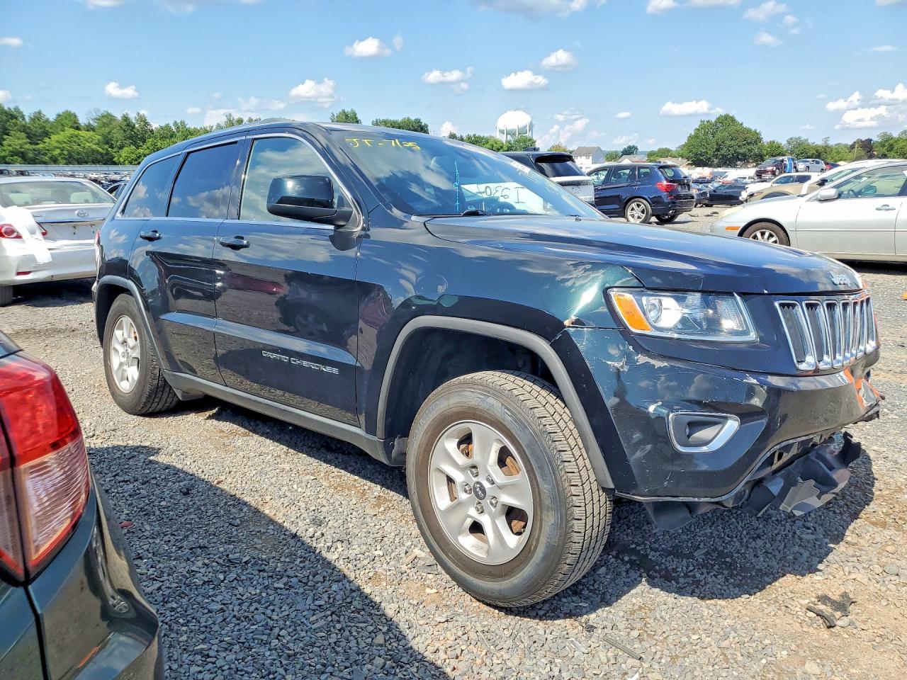 2014 Jeep Grand Cherokee Laredo Gray vin: 1C4RJFAG0EC180668