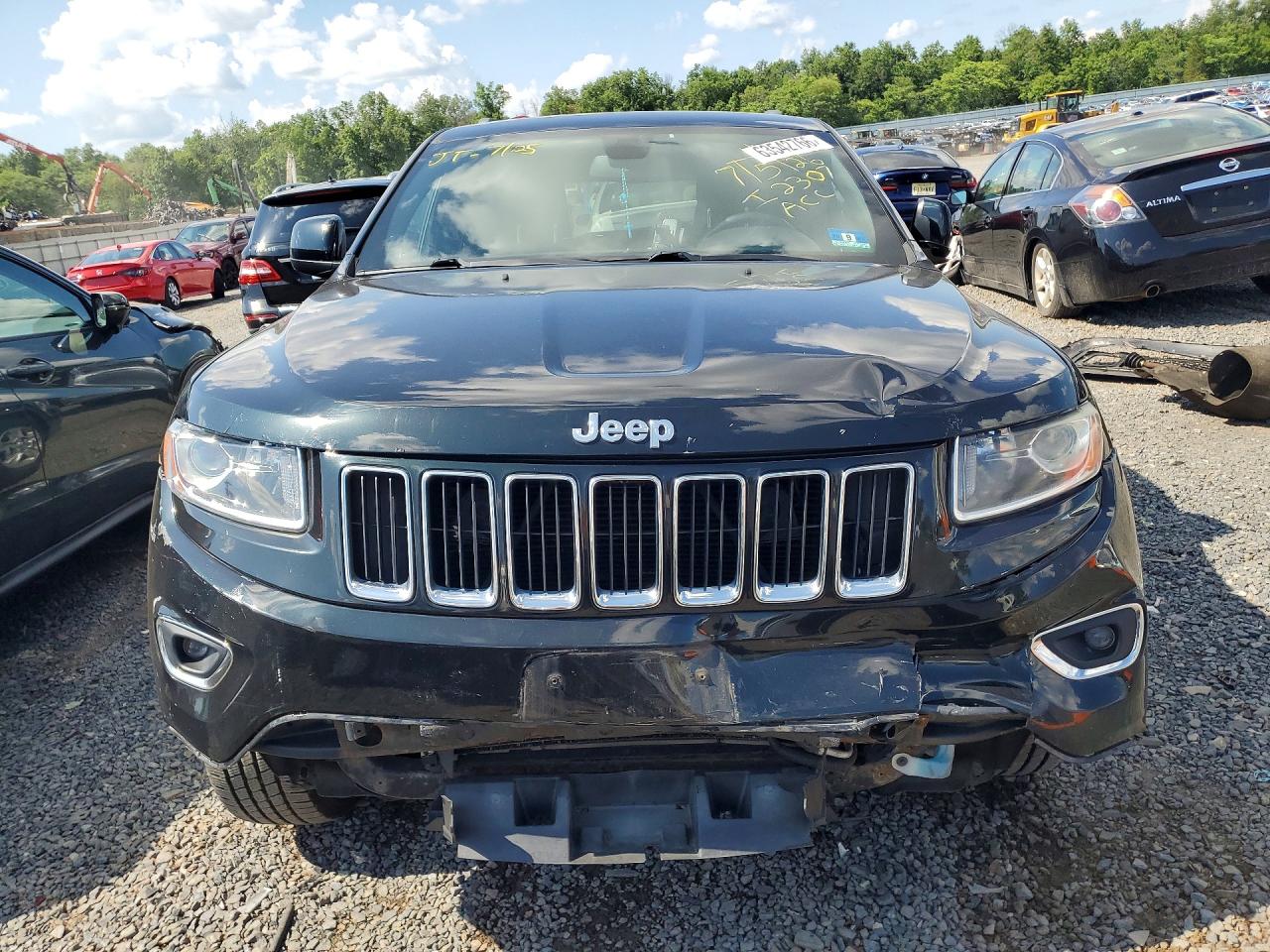 2014 Jeep Grand Cherokee Laredo Gray vin: 1C4RJFAG0EC180668