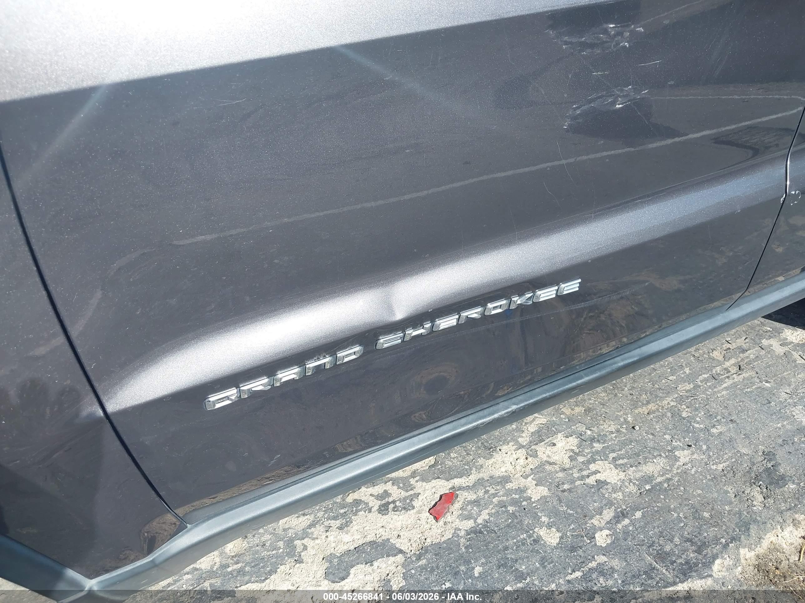 2014 Jeep Grand Cherokee Laredo Серый vin: 1C4RJFAG0EC193887