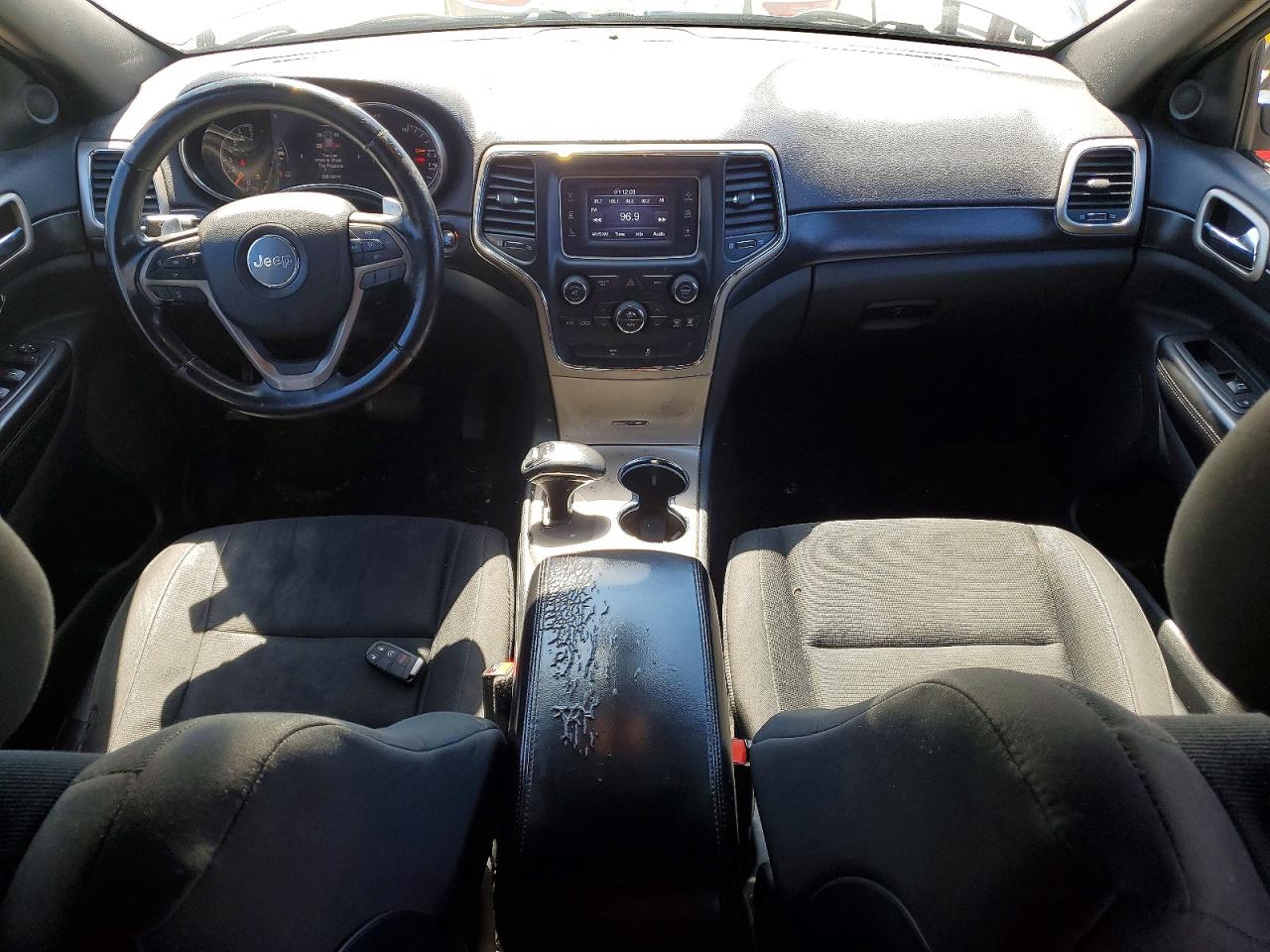 2014 Jeep Grand Cherokee Laredo Silver vin: 1C4RJFAG0EC210221