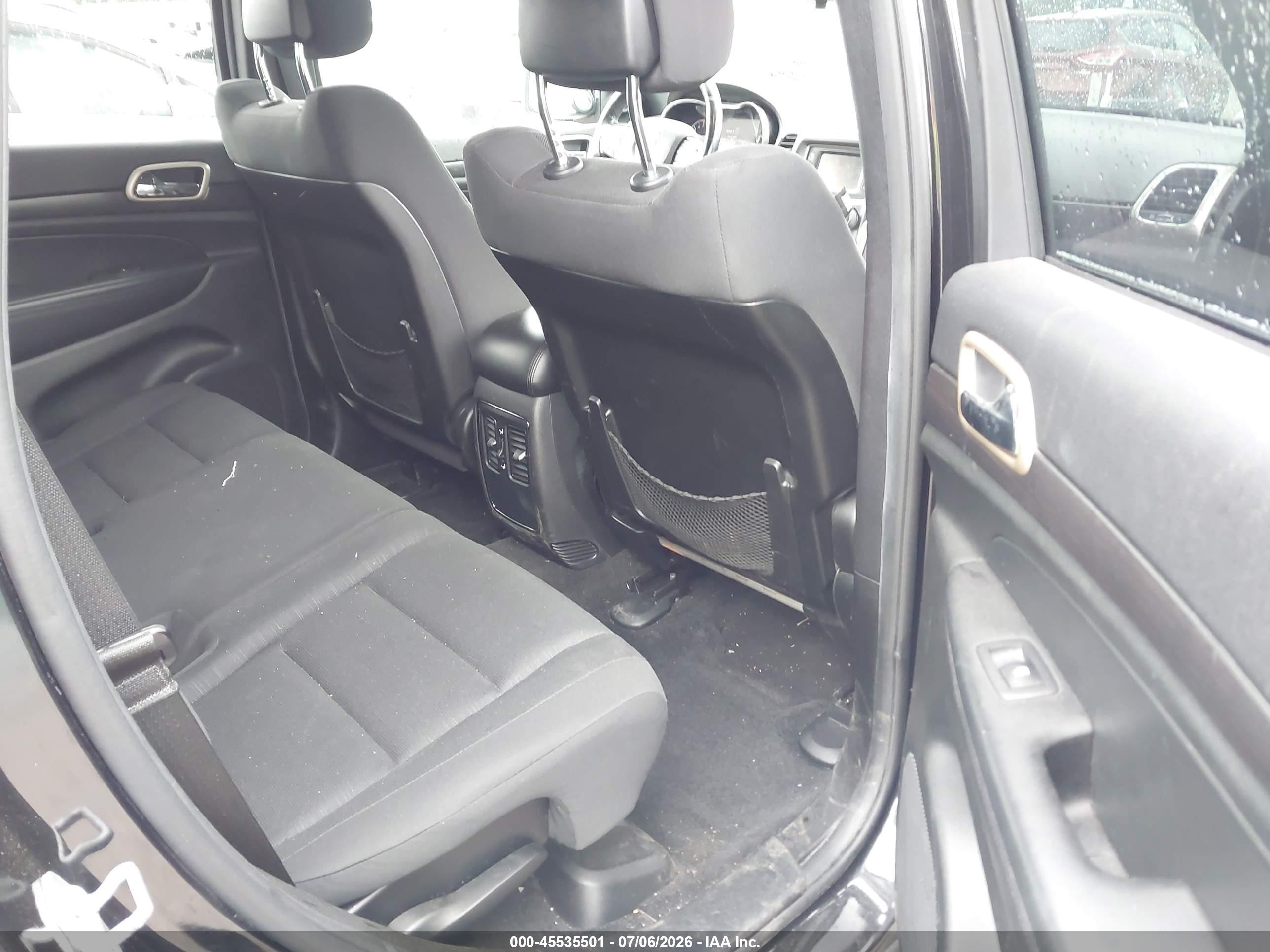 2014 Jeep Grand Cherokee Laredo Black vin: 1C4RJFAG0EC231814