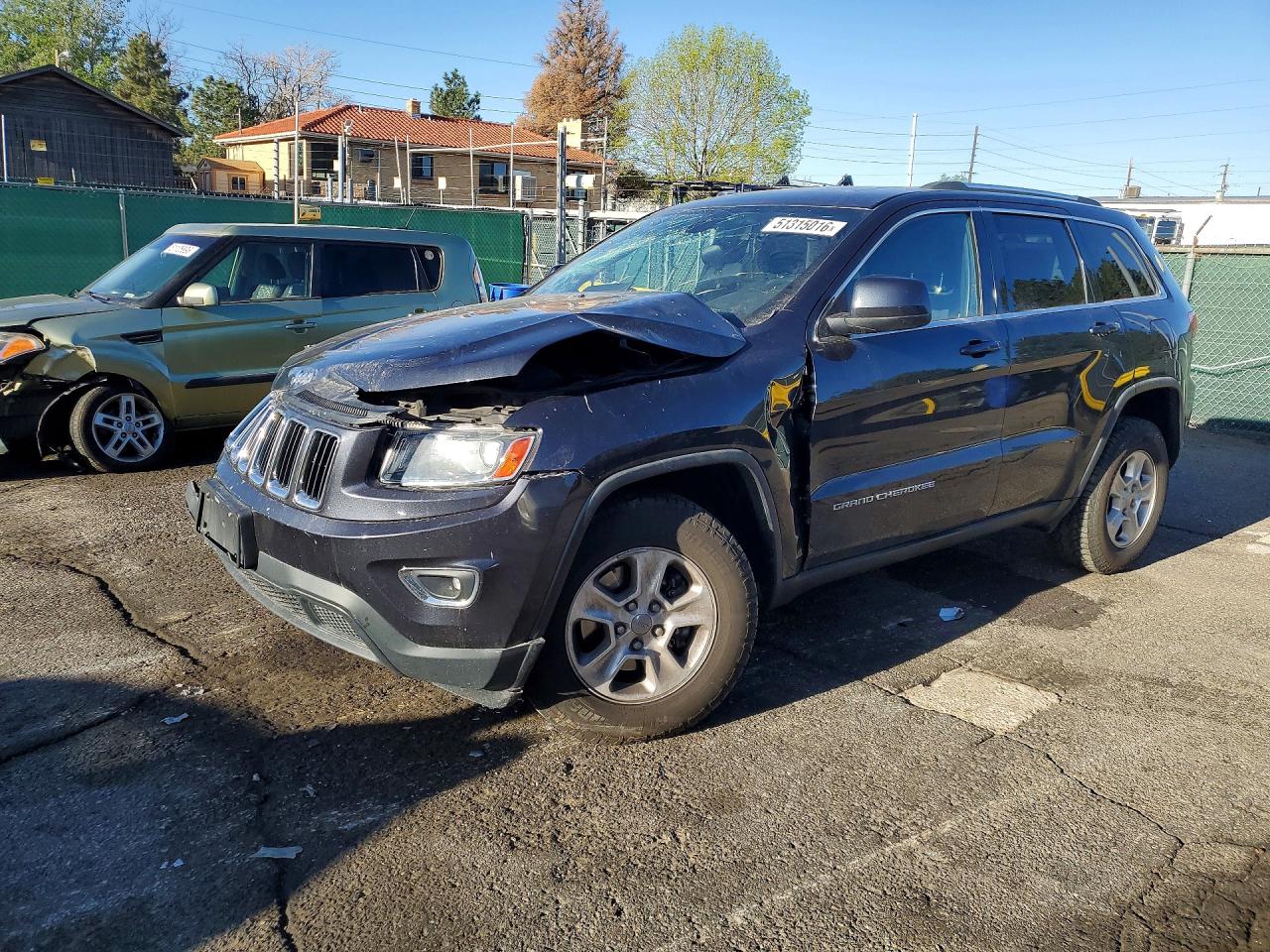 2014 Jeep Grand Cherokee Laredo Угольный vin: 1C4RJFAG0EC232929