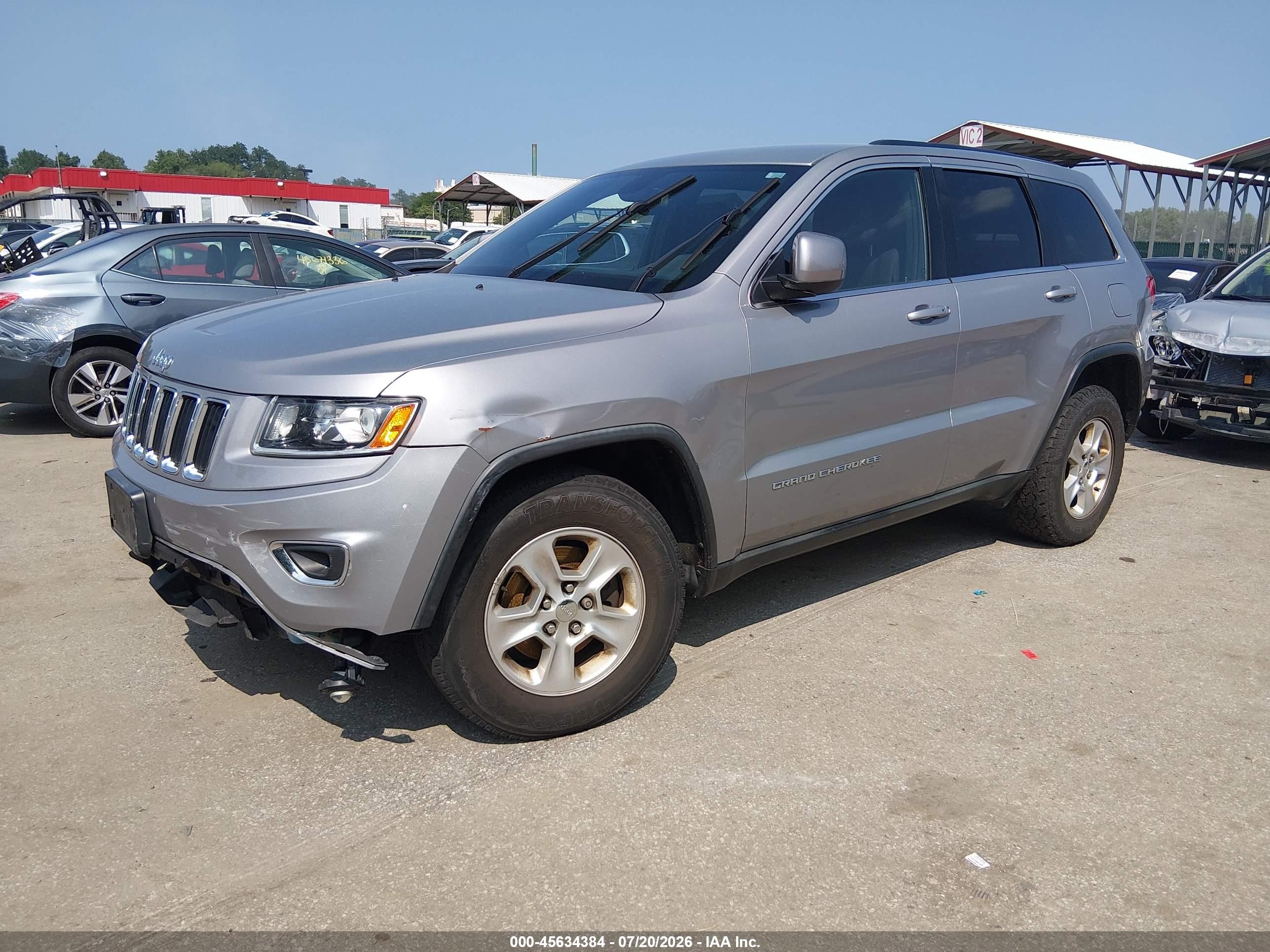 2014 Jeep Grand Cherokee Laredo Pewter vin: 1C4RJFAG0EC243140