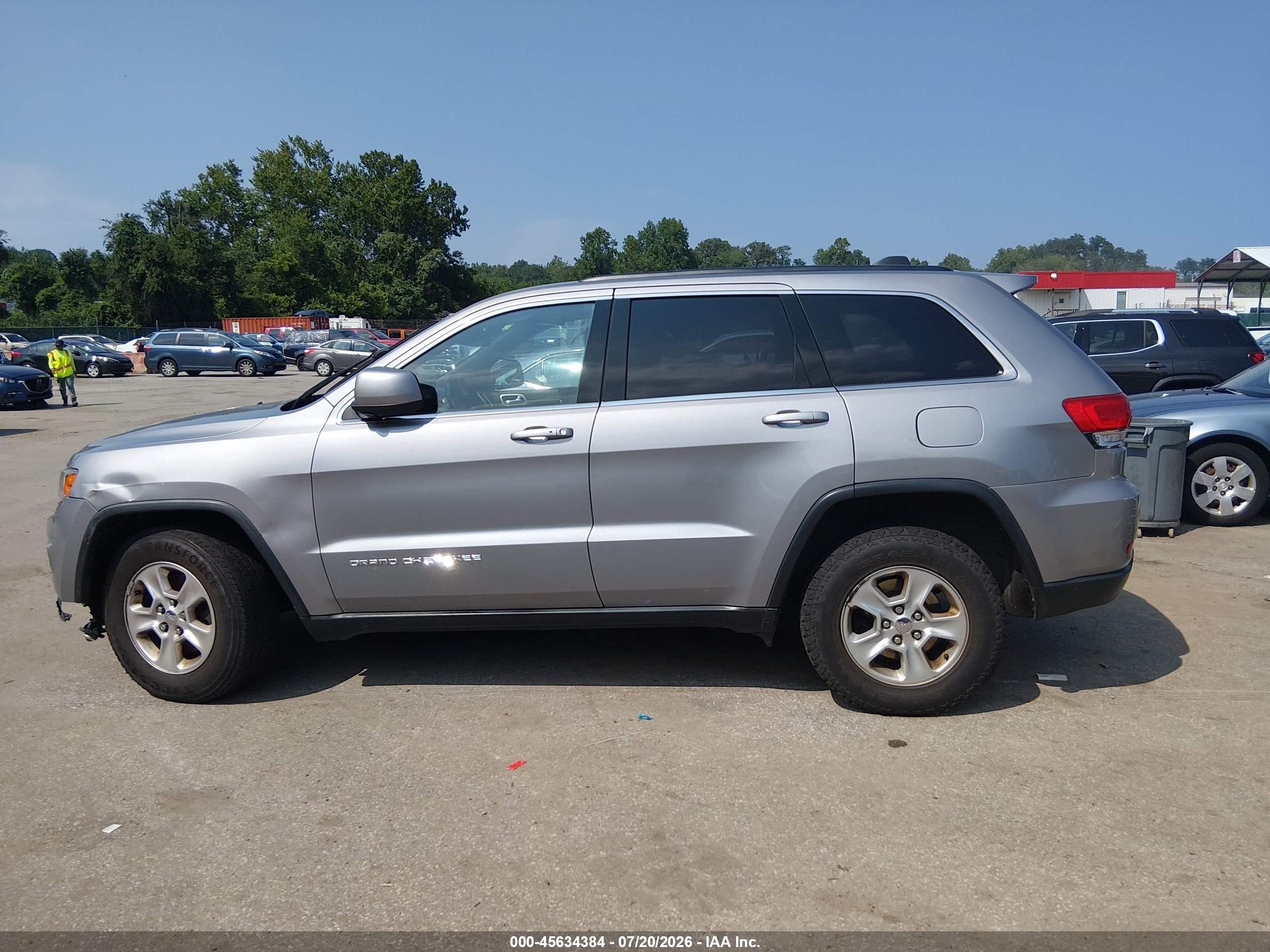 2014 Jeep Grand Cherokee Laredo Pewter vin: 1C4RJFAG0EC243140
