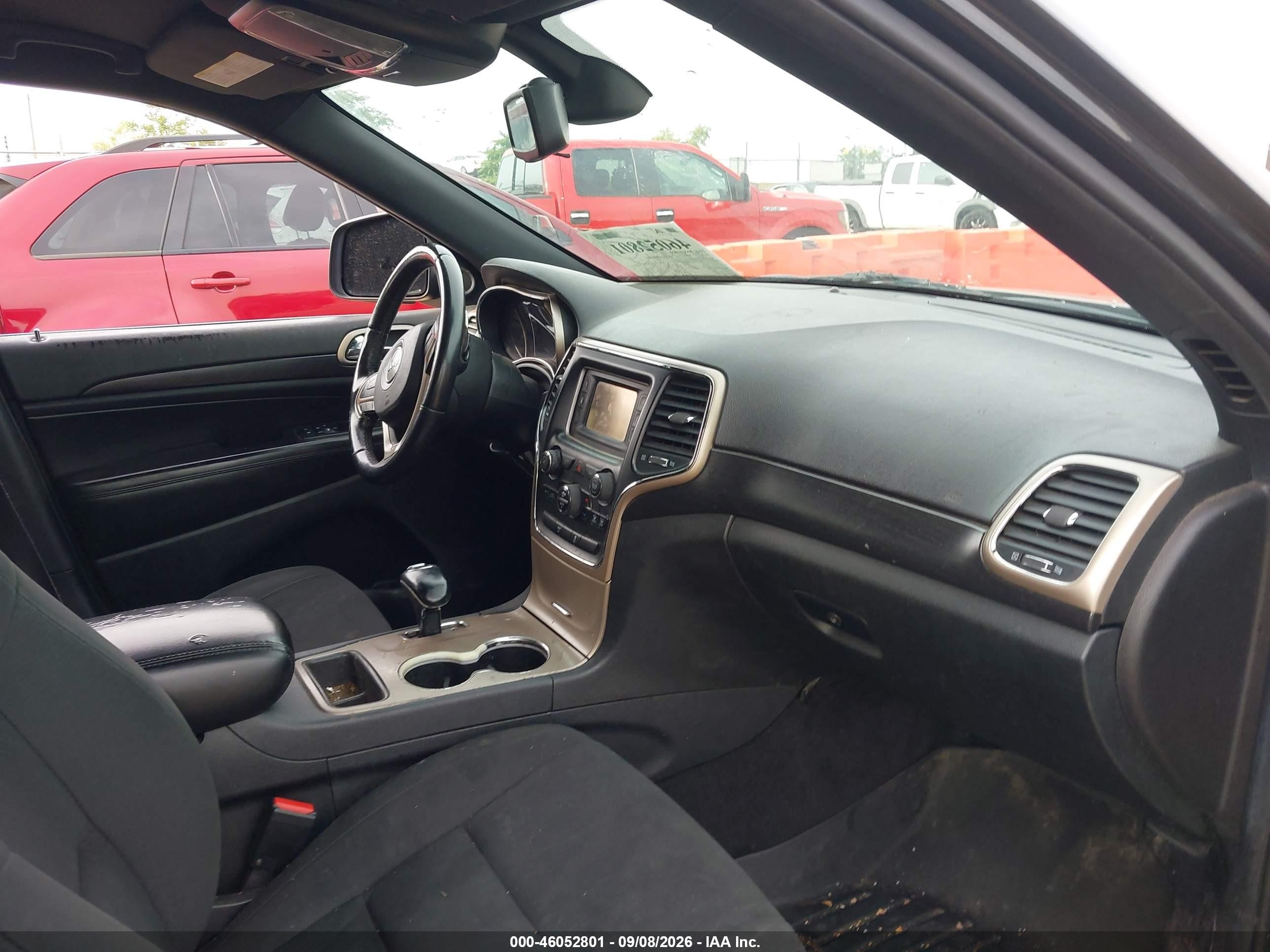 2014 Jeep Grand Cherokee Laredo Black vin: 1C4RJFAG0EC270144