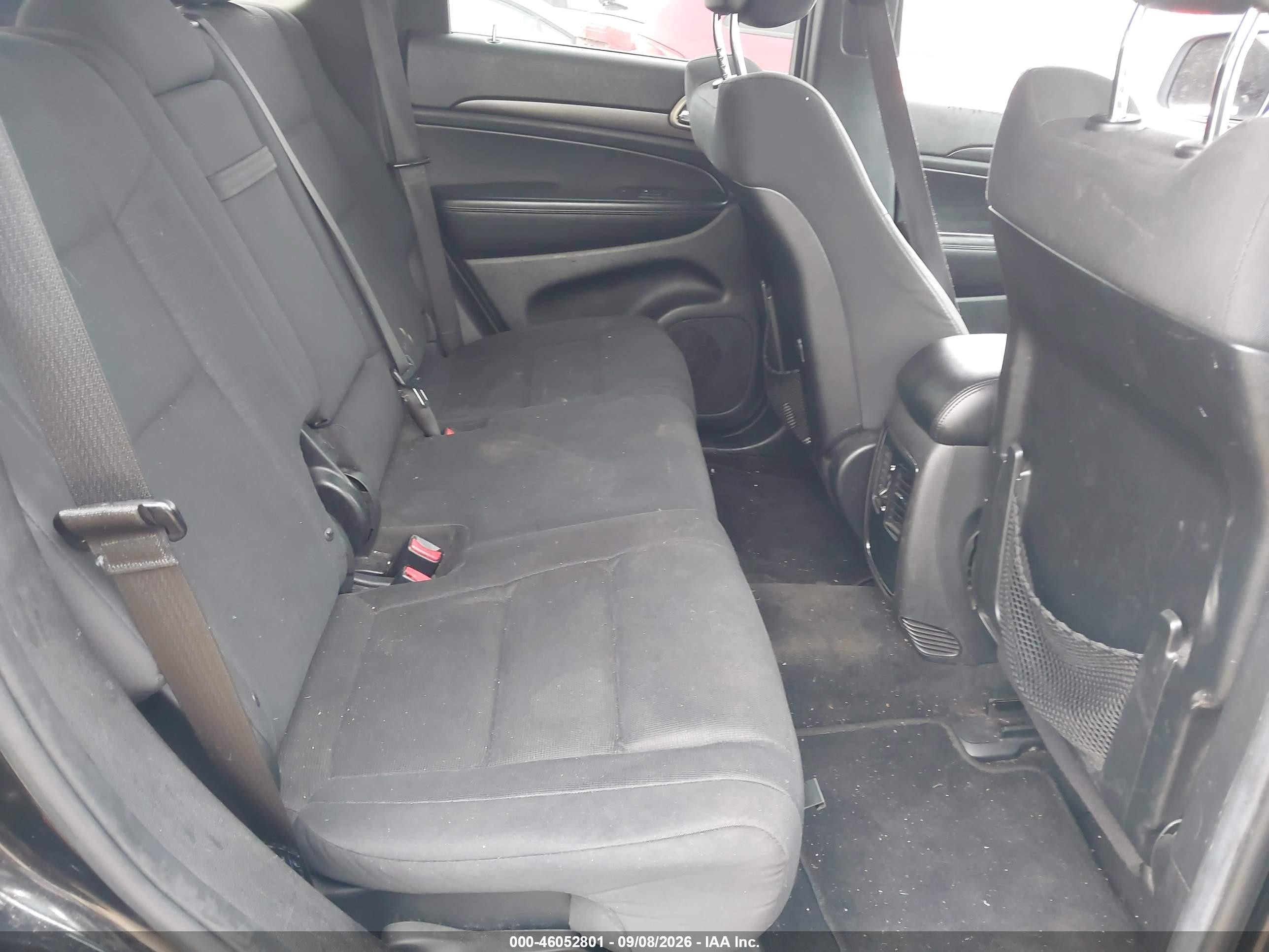 2014 Jeep Grand Cherokee Laredo Black vin: 1C4RJFAG0EC270144