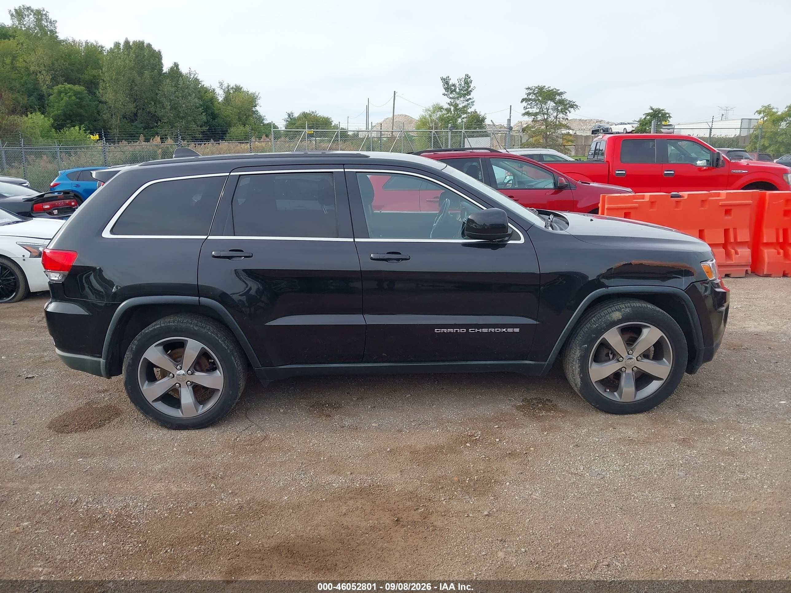 2014 Jeep Grand Cherokee Laredo Black vin: 1C4RJFAG0EC270144