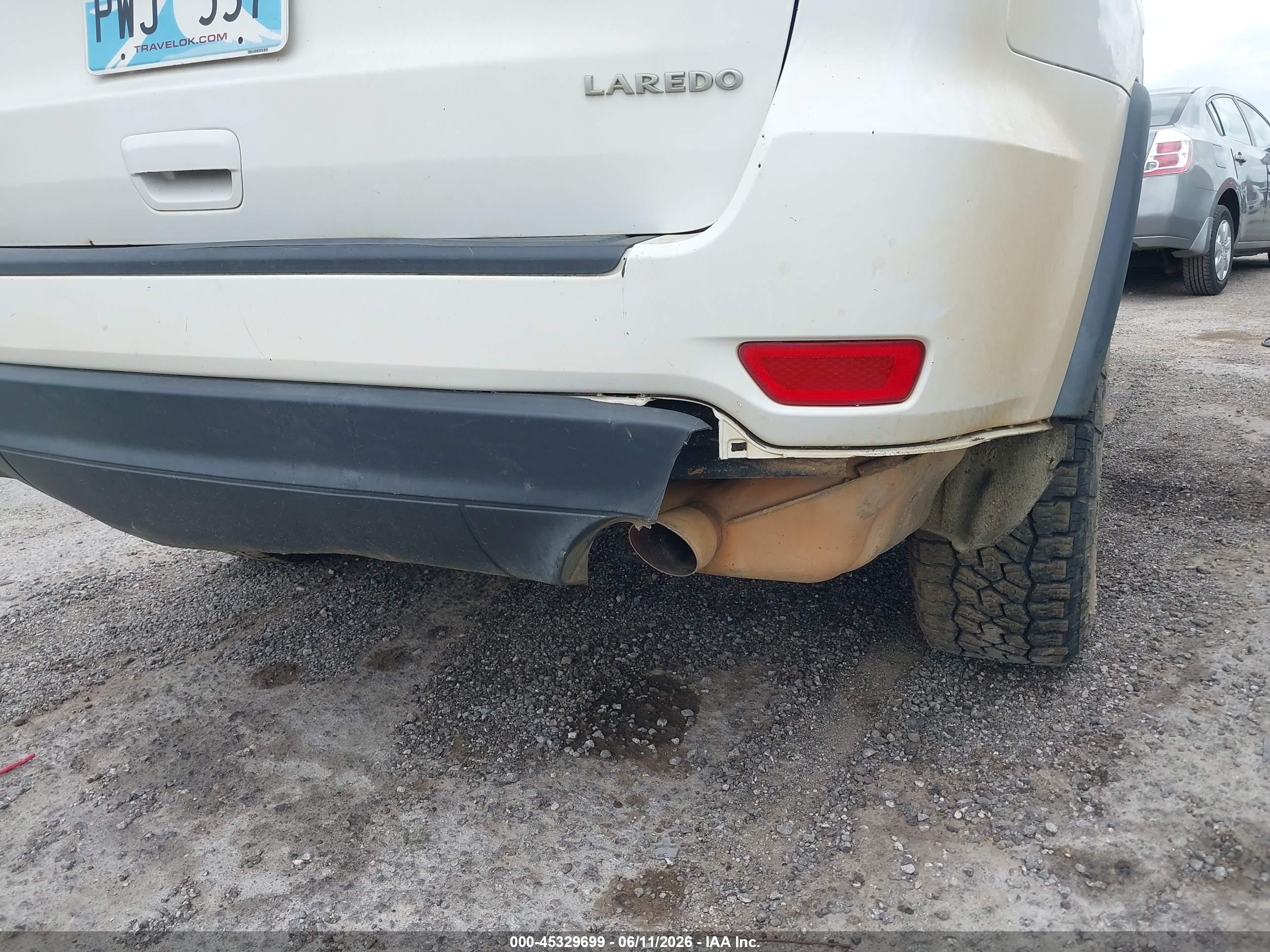2014 Jeep Grand Cherokee Laredo Белый vin: 1C4RJFAG0EC309525