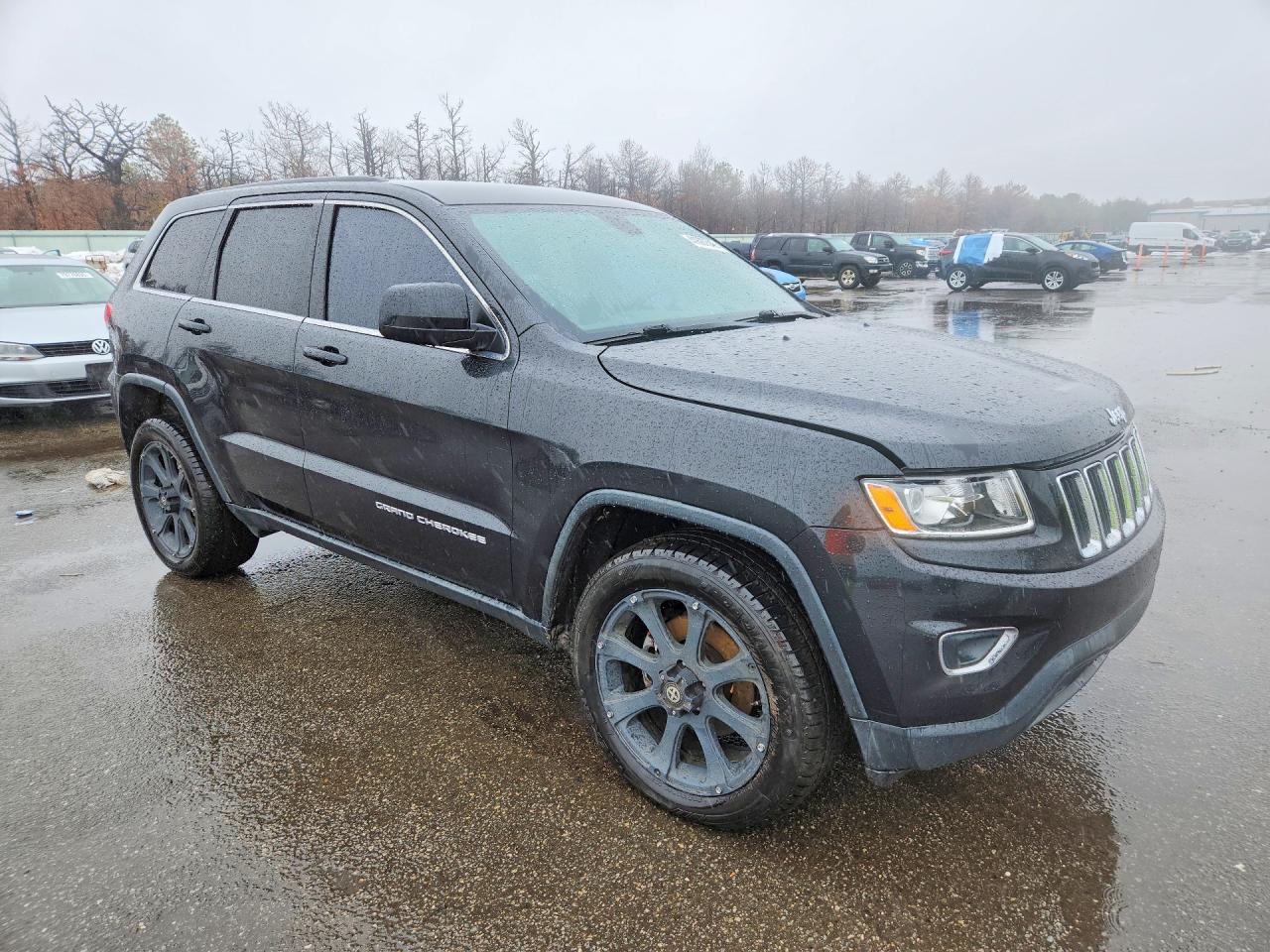 2014 Jeep Grand Cherokee Laredo Black vin: 1C4RJFAG0EC384872