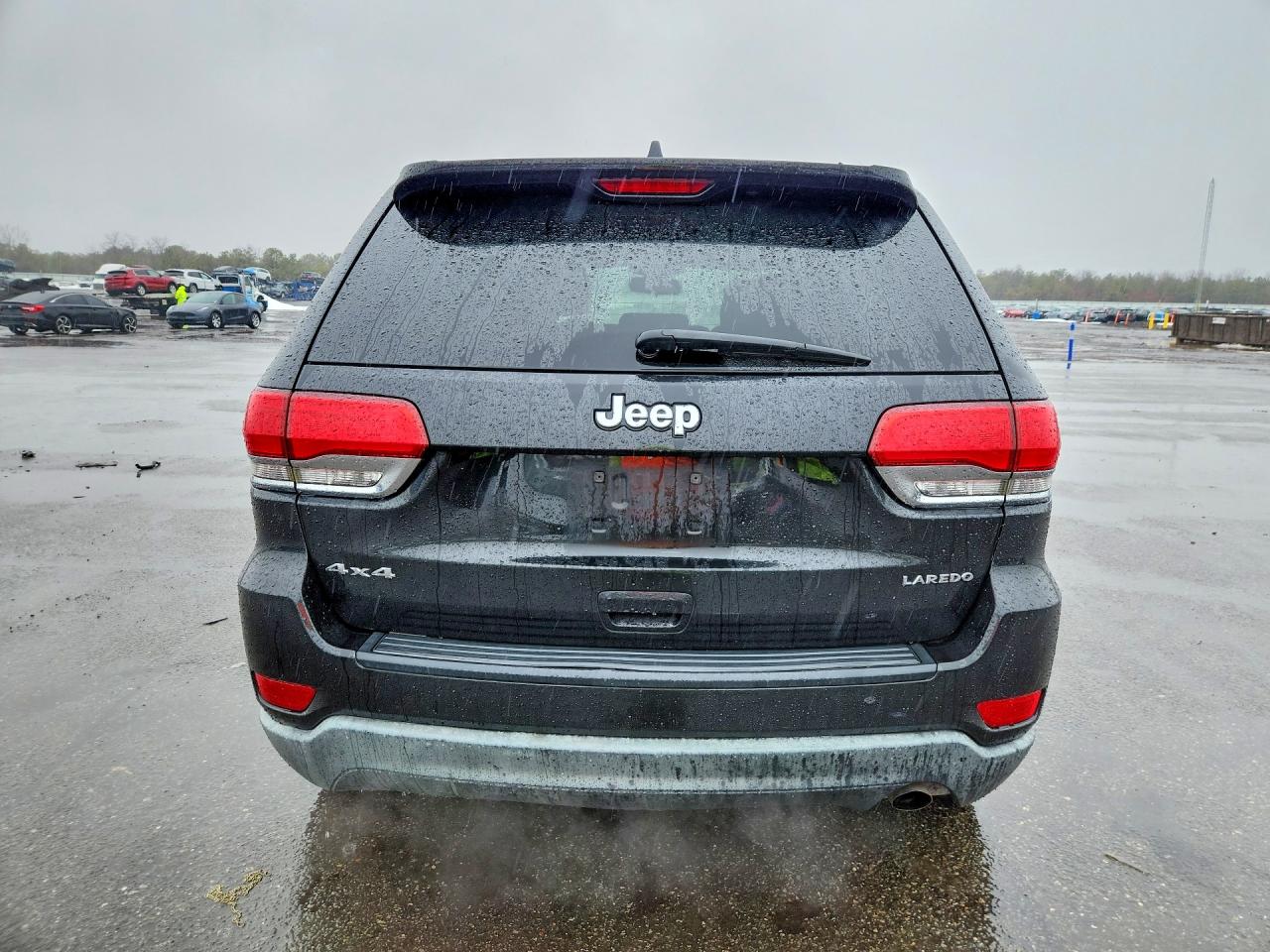 2014 Jeep Grand Cherokee Laredo Black vin: 1C4RJFAG0EC384872