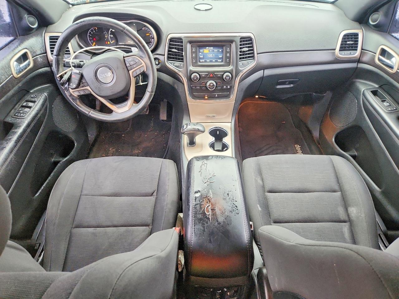2014 Jeep Grand Cherokee Laredo Black vin: 1C4RJFAG0EC384872