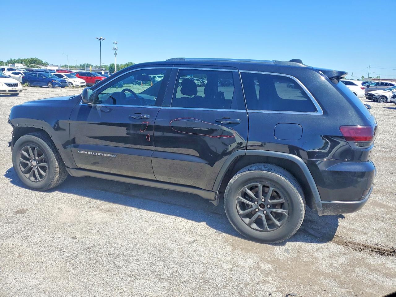 2014 Jeep Grand Cherokee Laredo Black vin: 1C4RJFAG0EC391711