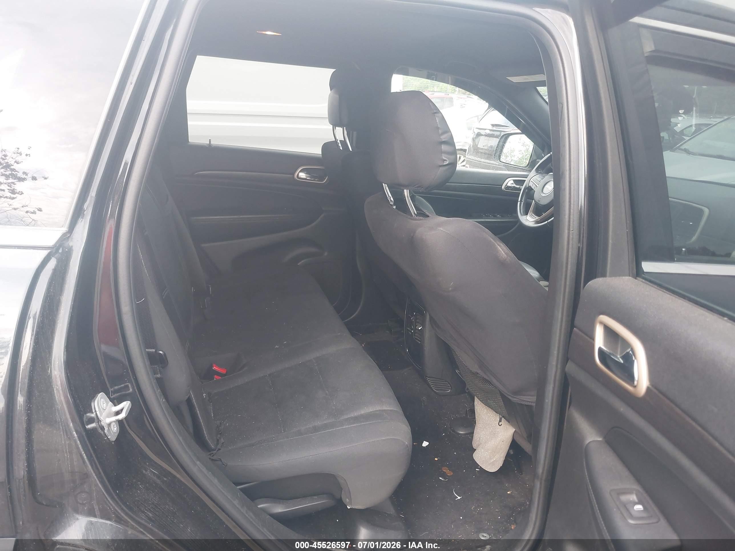 2014 Jeep Grand Cherokee Laredo Black vin: 1C4RJFAG0EC430071