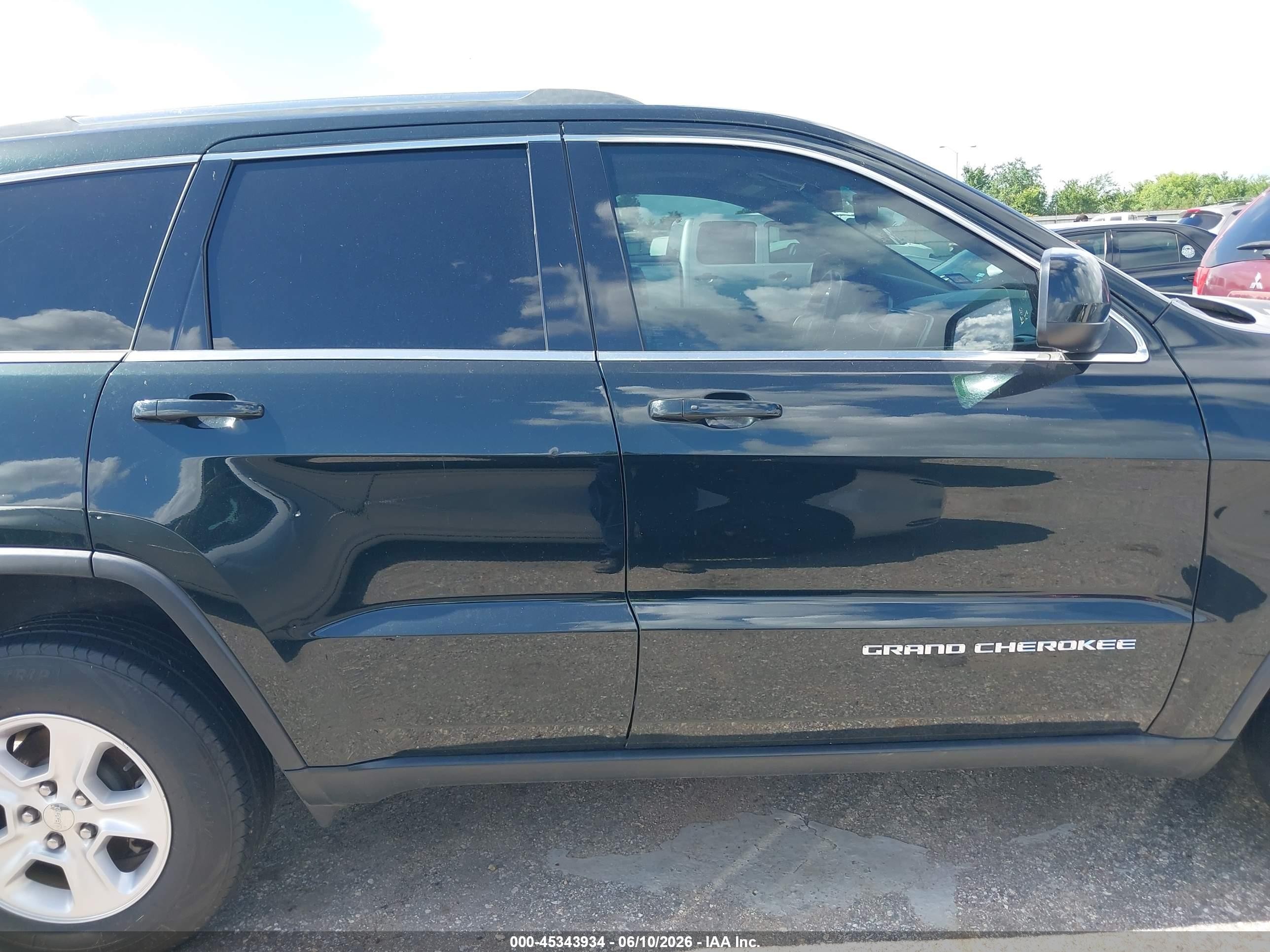 2014 Jeep Grand Cherokee Laredo Green vin: 1C4RJFAG0EC501205