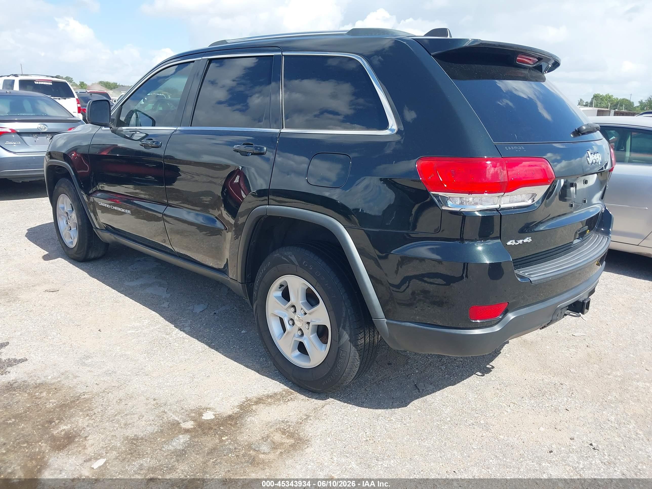 2014 Jeep Grand Cherokee Laredo Green vin: 1C4RJFAG0EC501205
